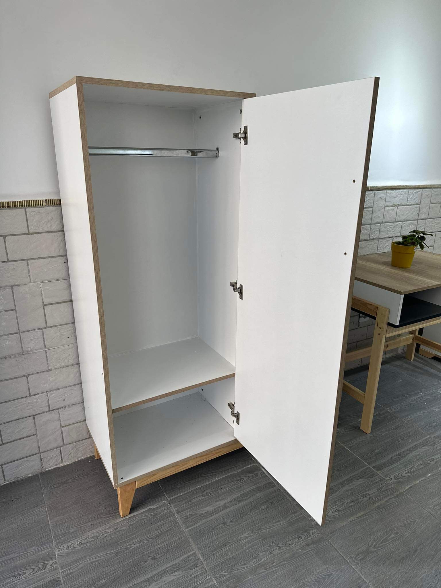 Meuble 2 en 1 armoire + commode 140cm x 140 cm x 40cm