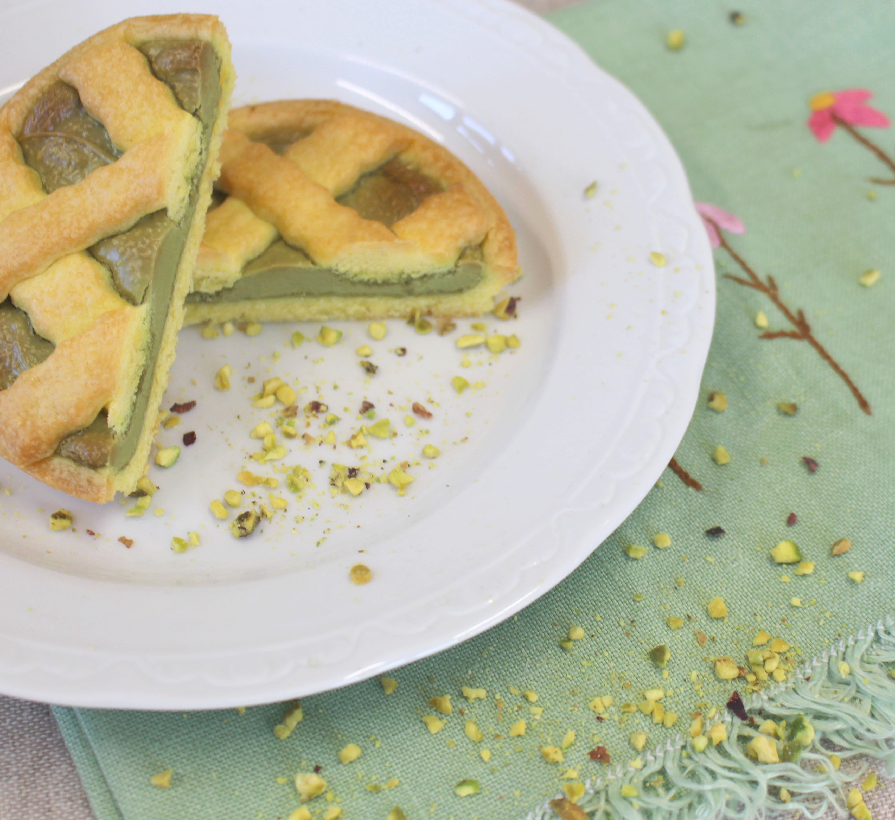 Crostatina al pistacchio