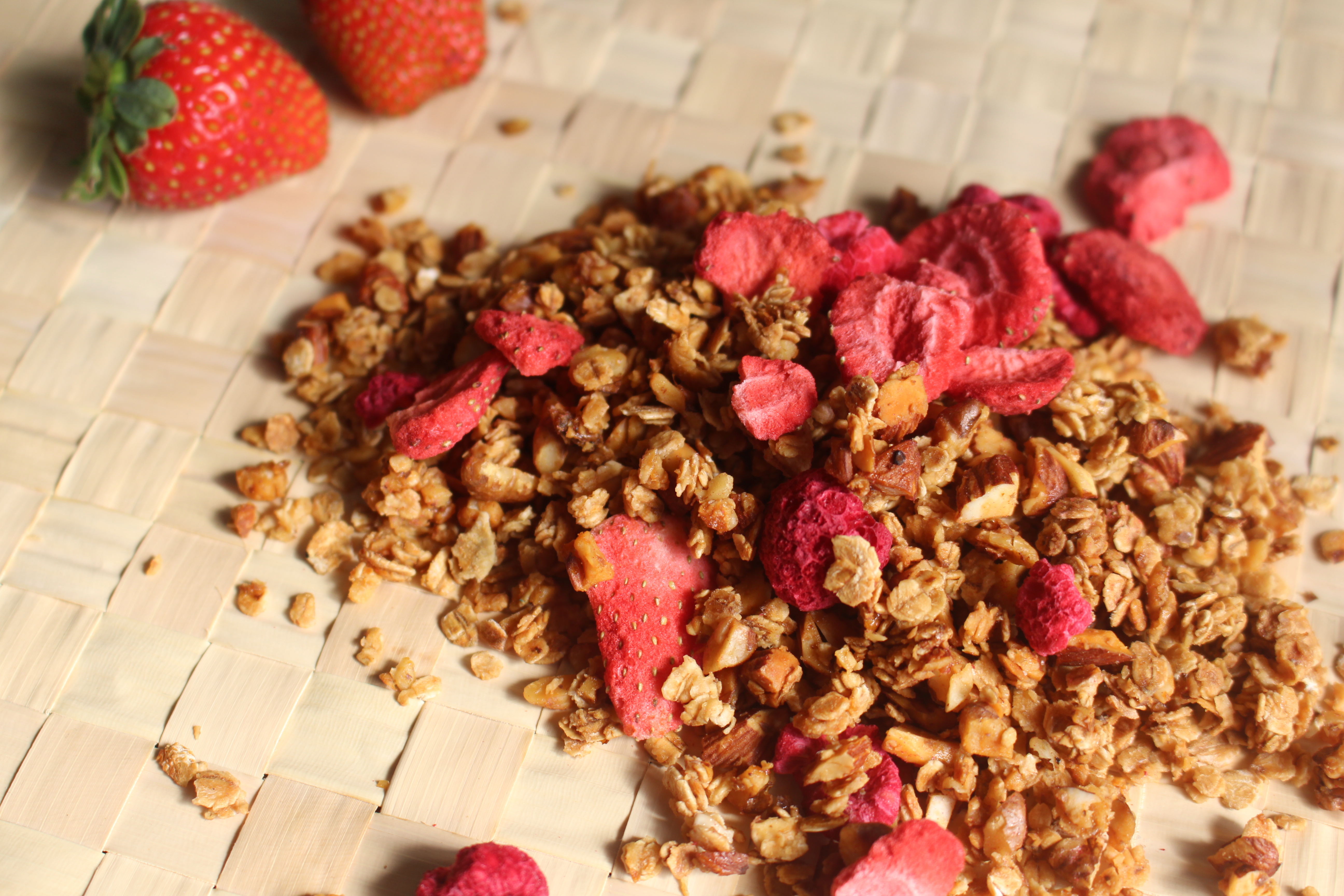 Granola ai frutti rossi