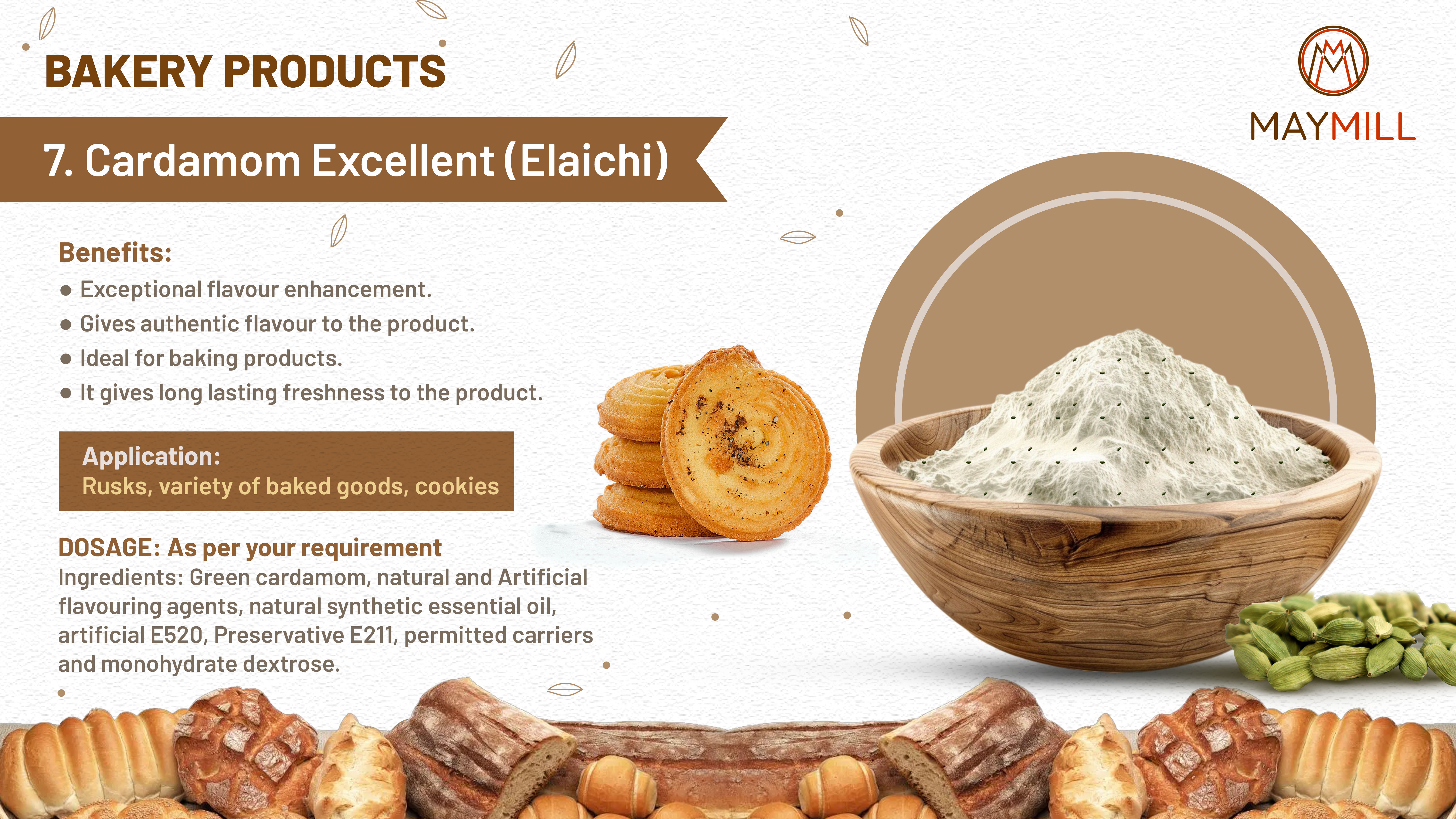 Maymill Cardamom Excellent (Elaichi)