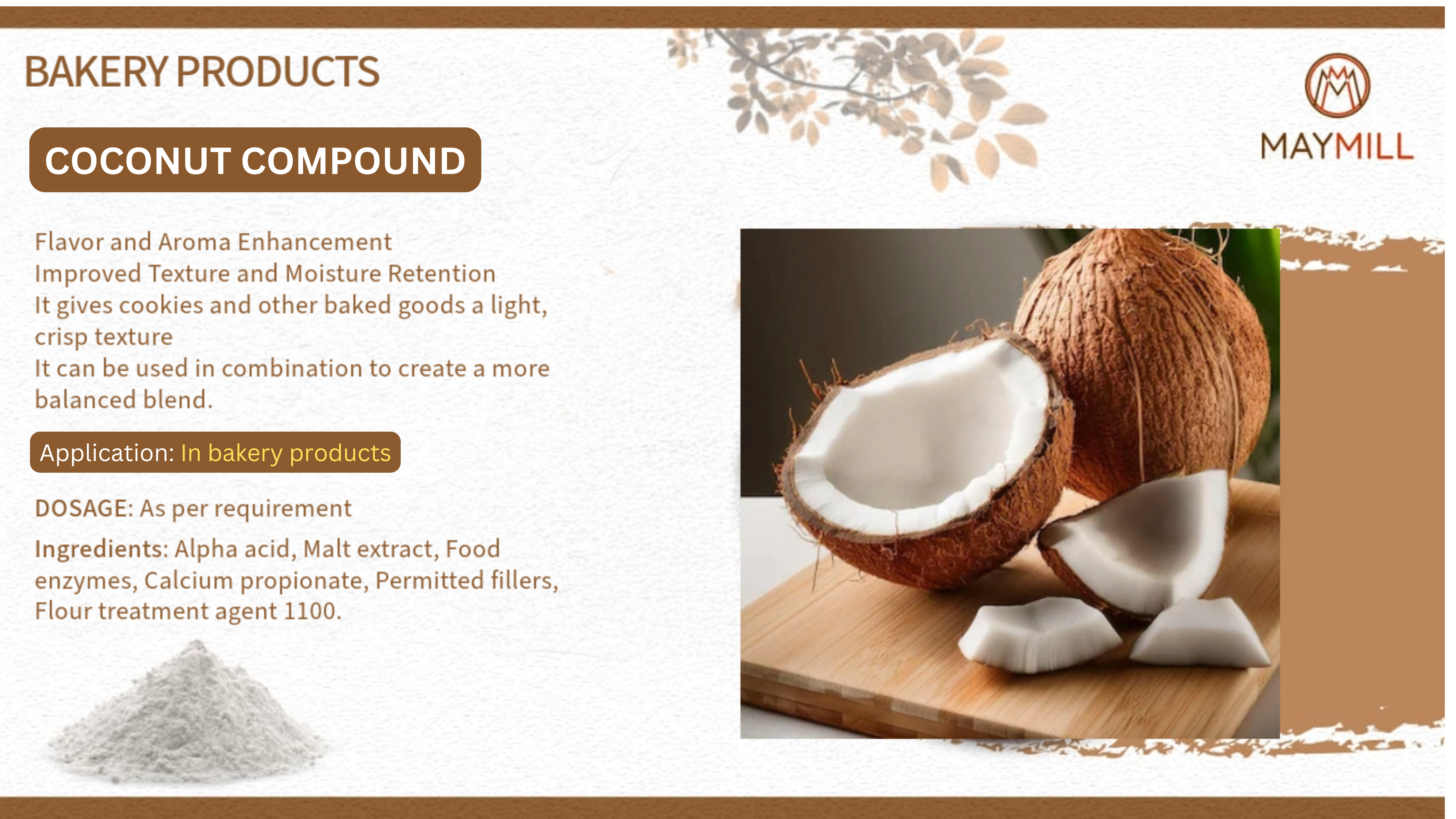 Maymill Coconut Compound