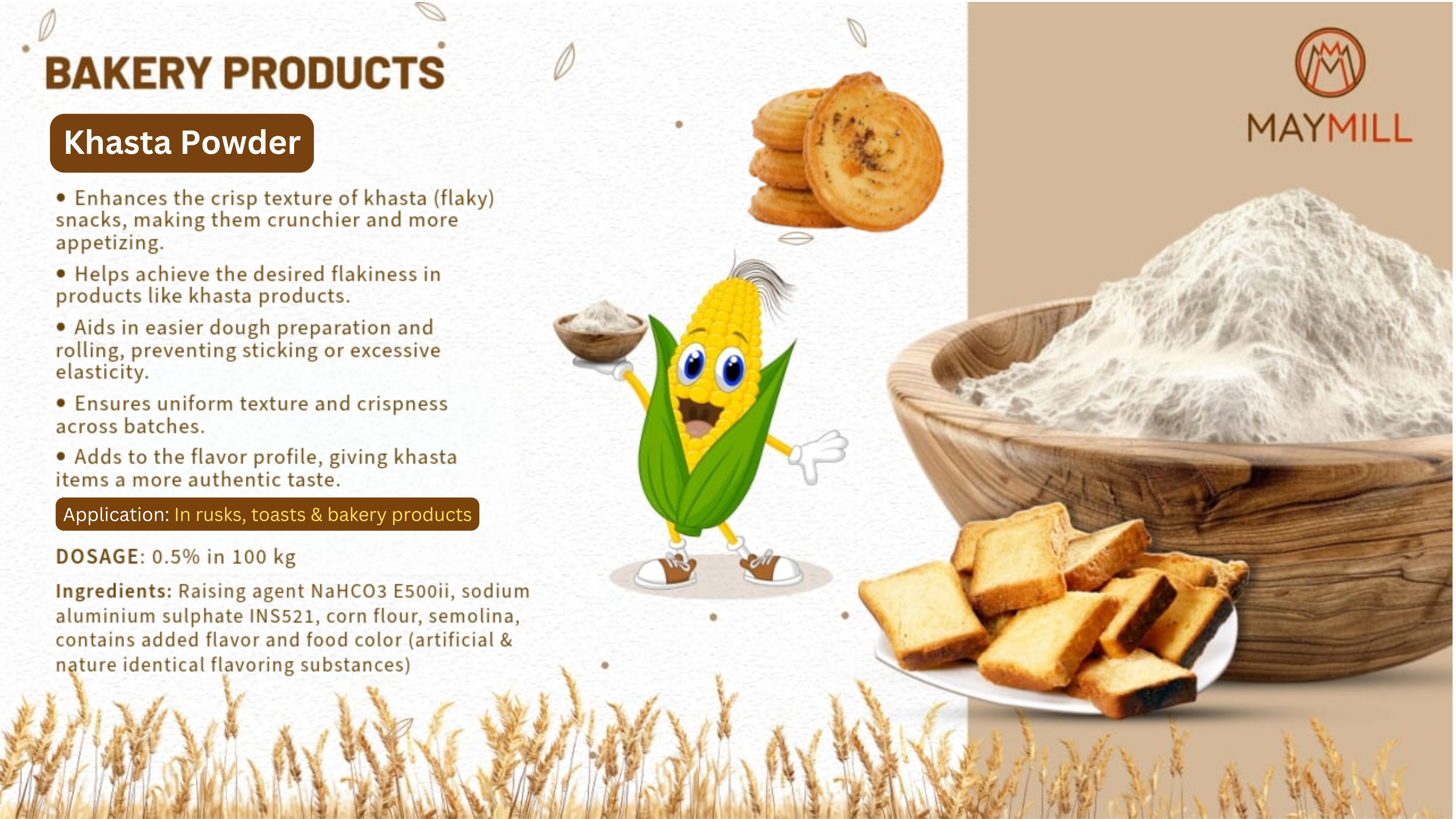 Maymill Khasta Powder