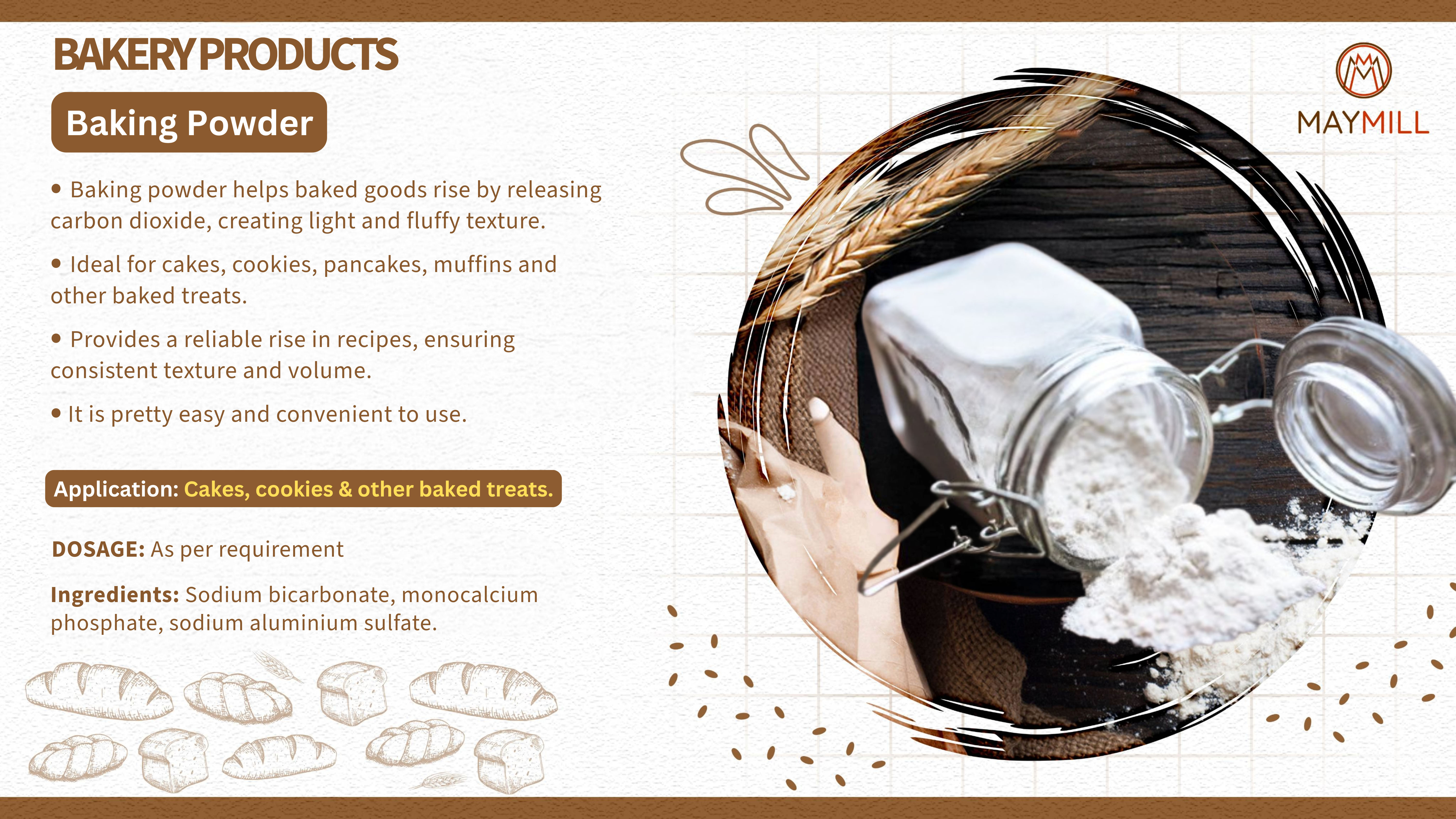 Maymill Baking Powder