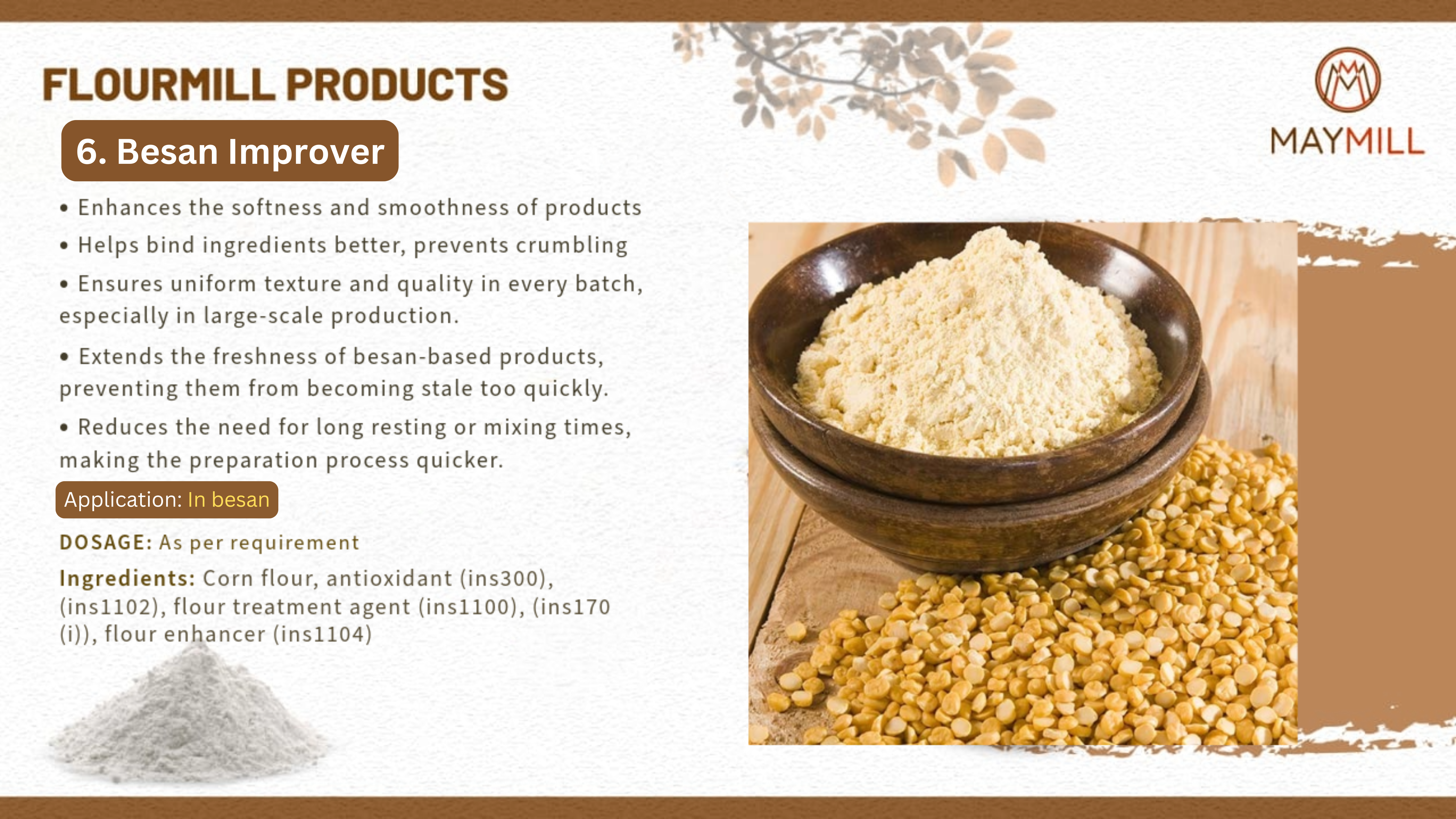 Maymill Besan Improver