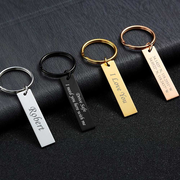 Personalized Engraved Keychains