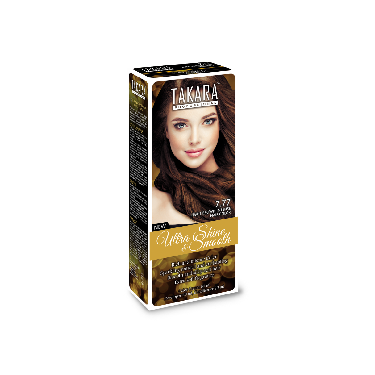 Takara Professional 7.77 Light Brown Intense Hair Color 