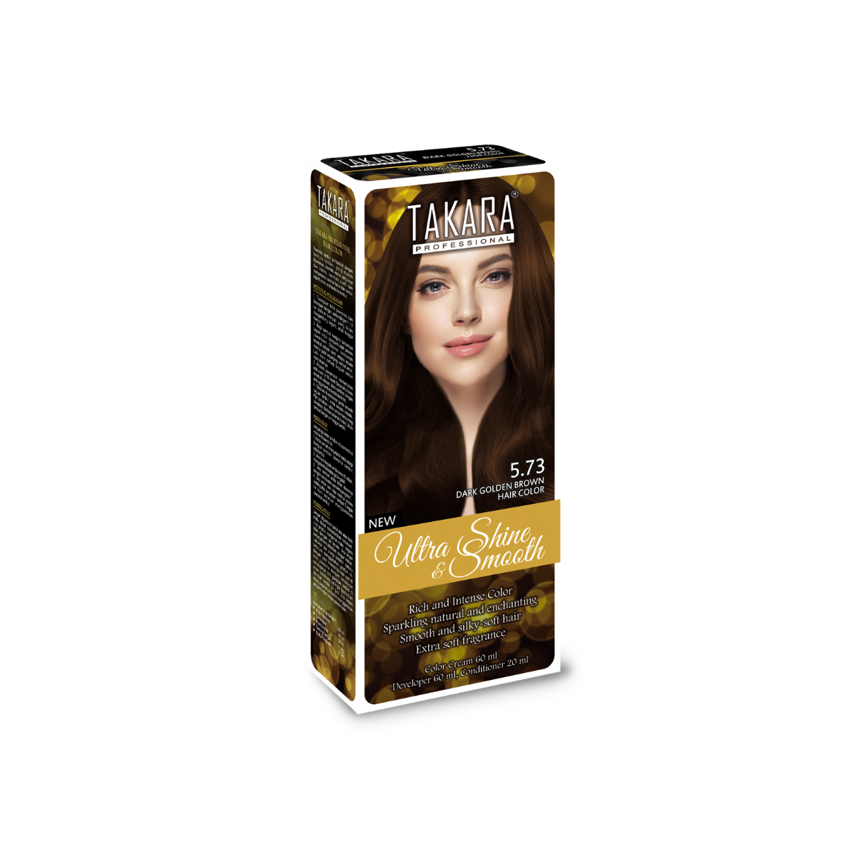 Takara Professional 5.73 Dark Golden Brown Hair Color