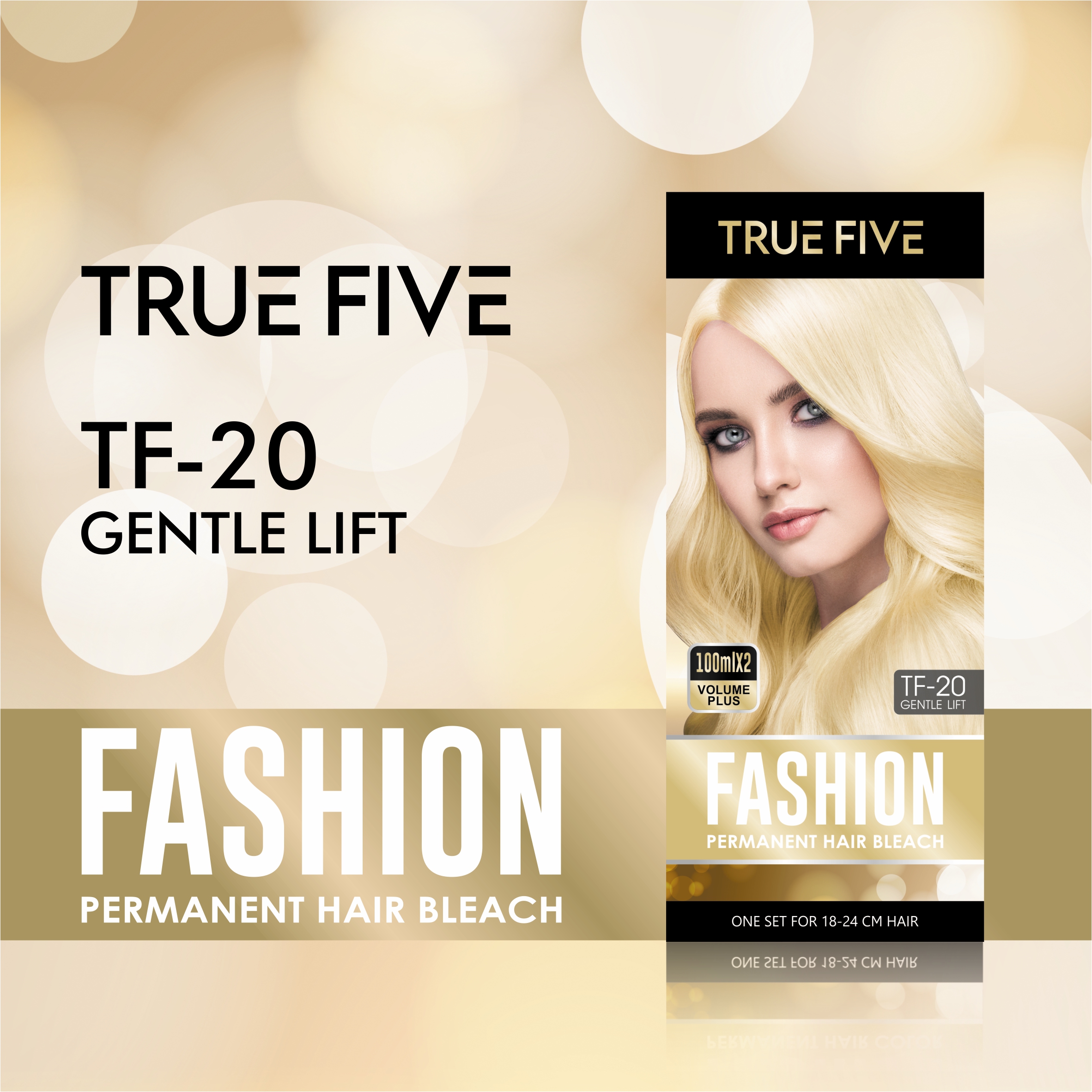 TRUE FIVE [TF 20] Gentle Lift Bleach 100ml 