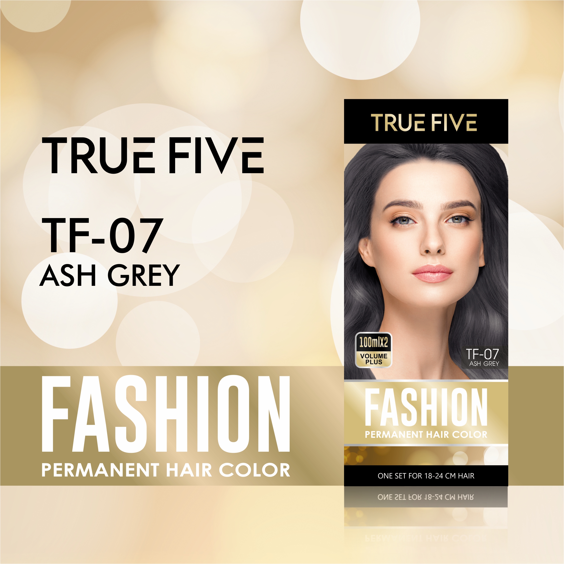 TRUE FIVE [TF 07] Fashion Permanent Hair Color 100ml 