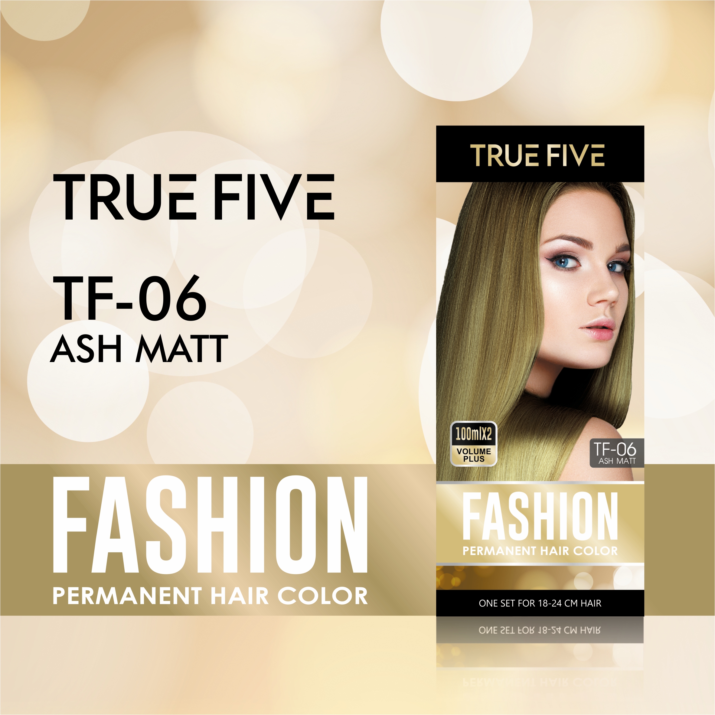 TRUE FIVE [TF 06] Fashion Permanent Hair Color 100ml 
