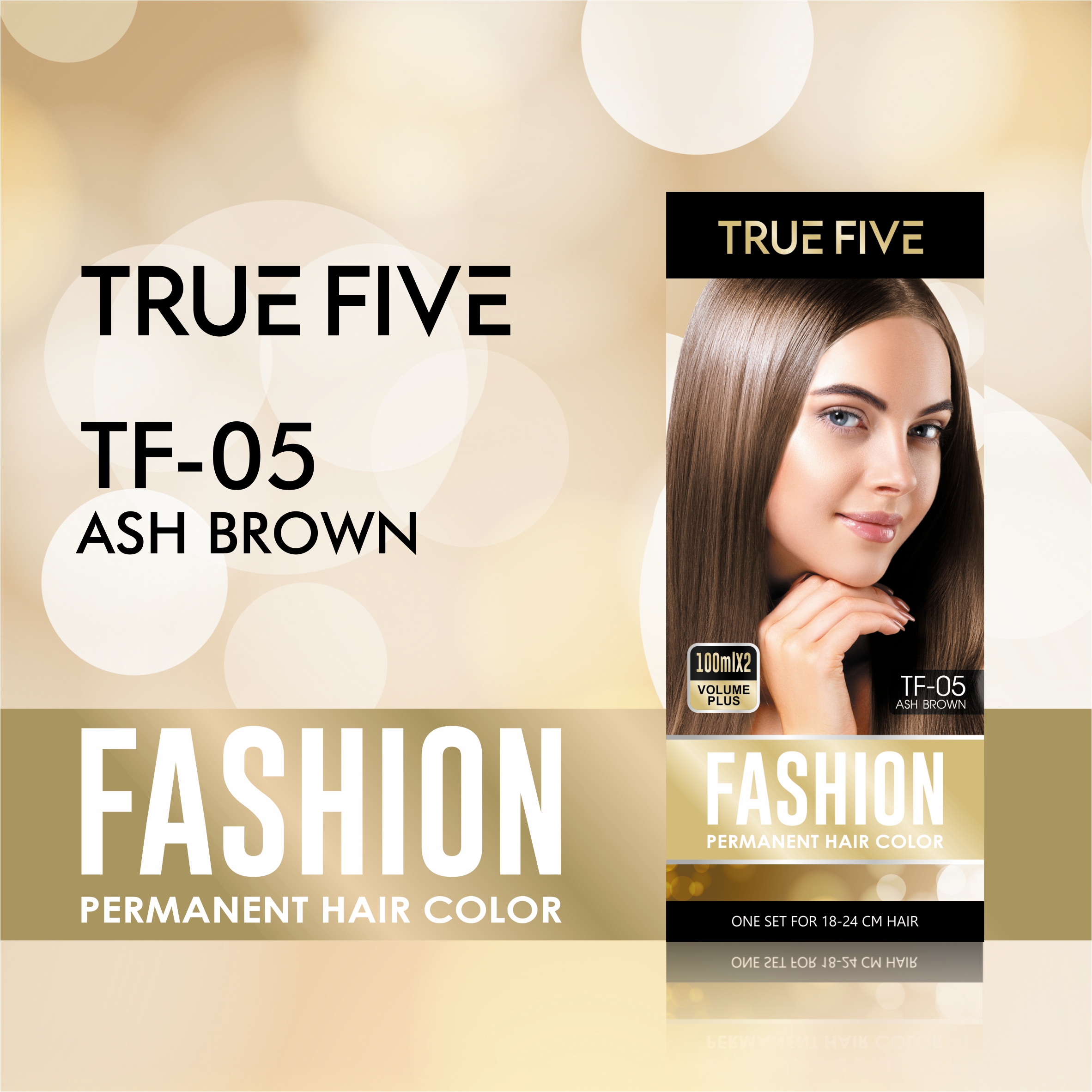 TRUE FIVE [TF 05] Fashion Permanent Hair Color 100ml 