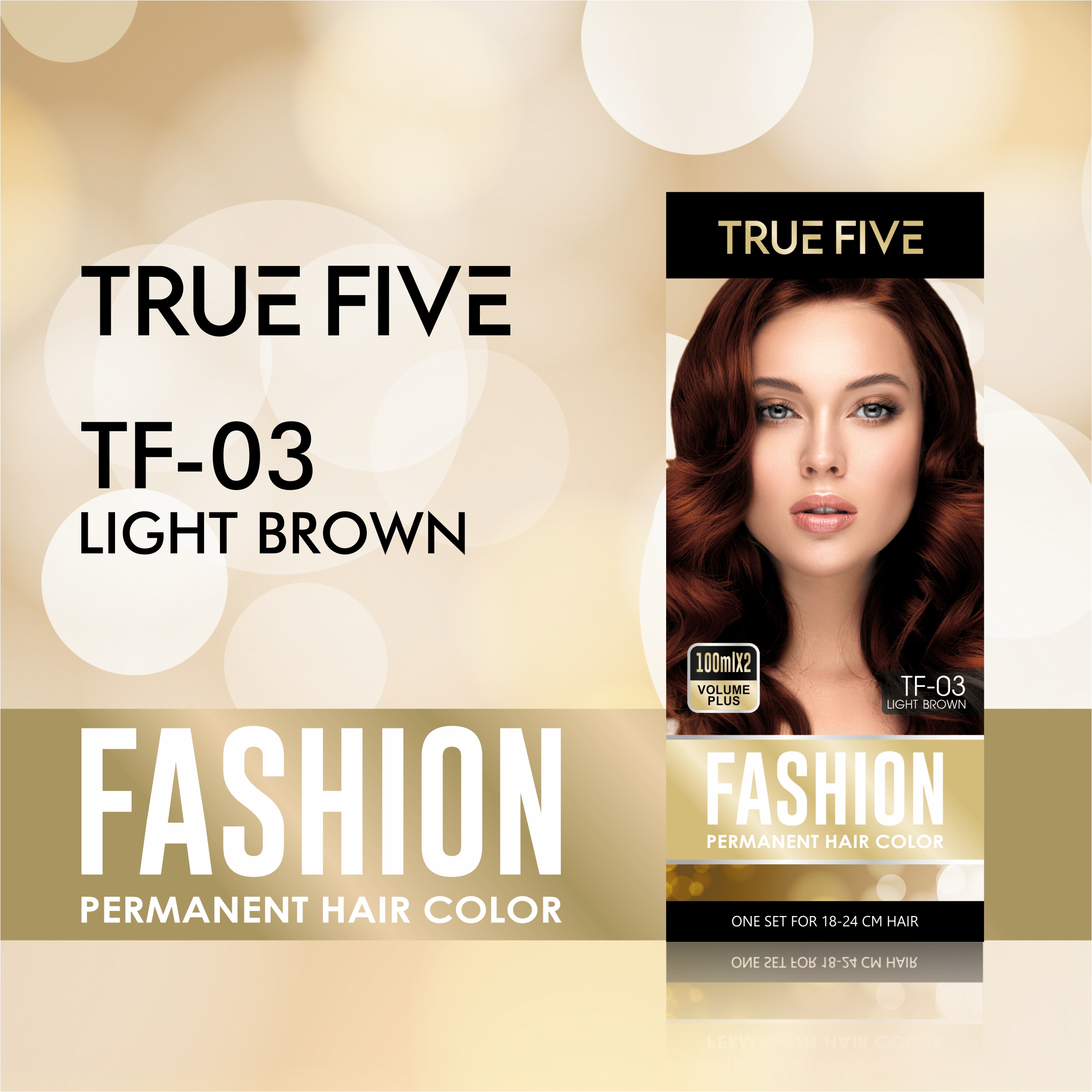 TRUE FIVE [TF 03] Fashion Permanent Hair Color 100ml 