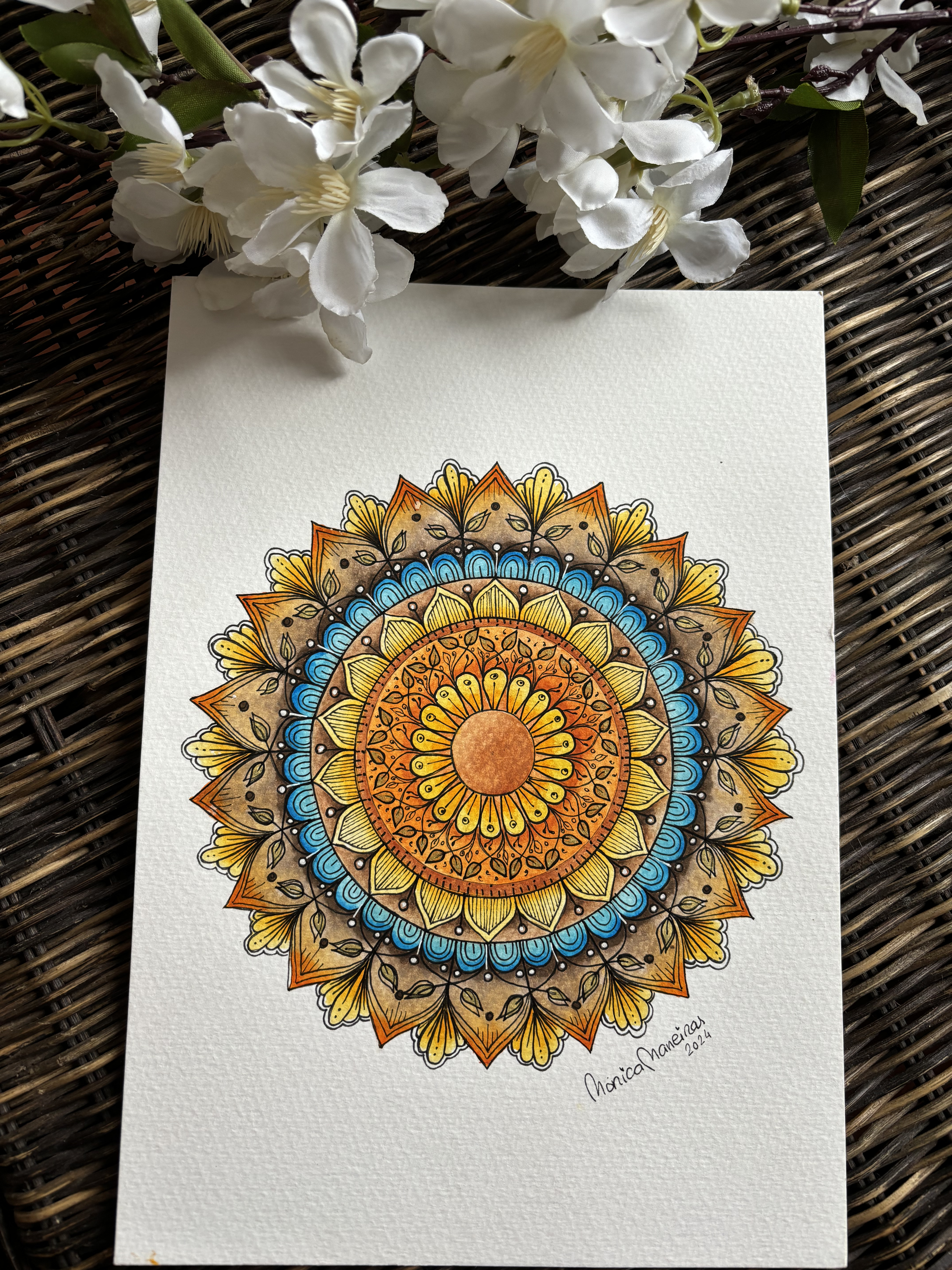 Mandala - "Sol dos Sonhos" de: Mónica Maneiras