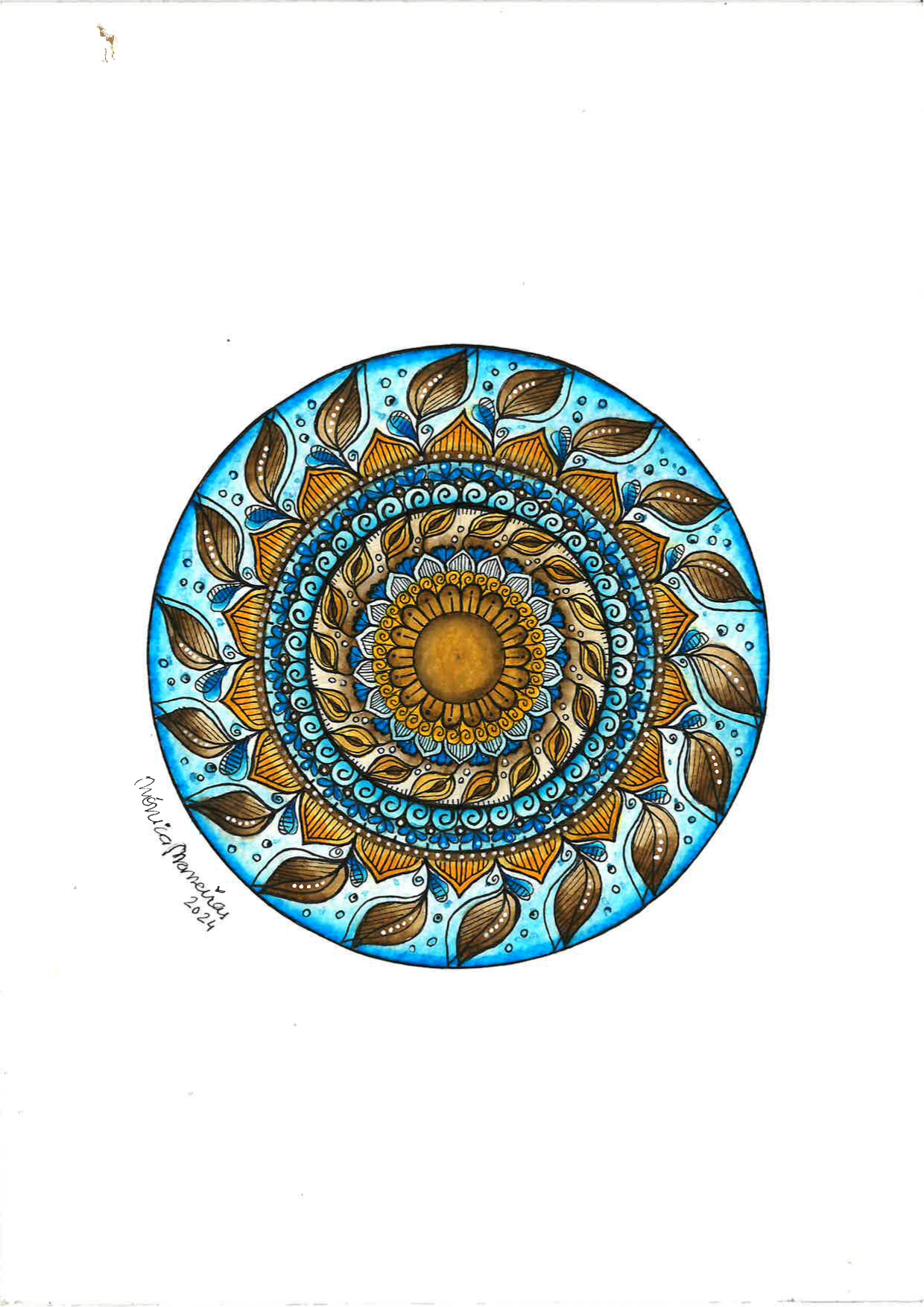 Mandala - "Mergulho Interior" de: Mónica Maneiras