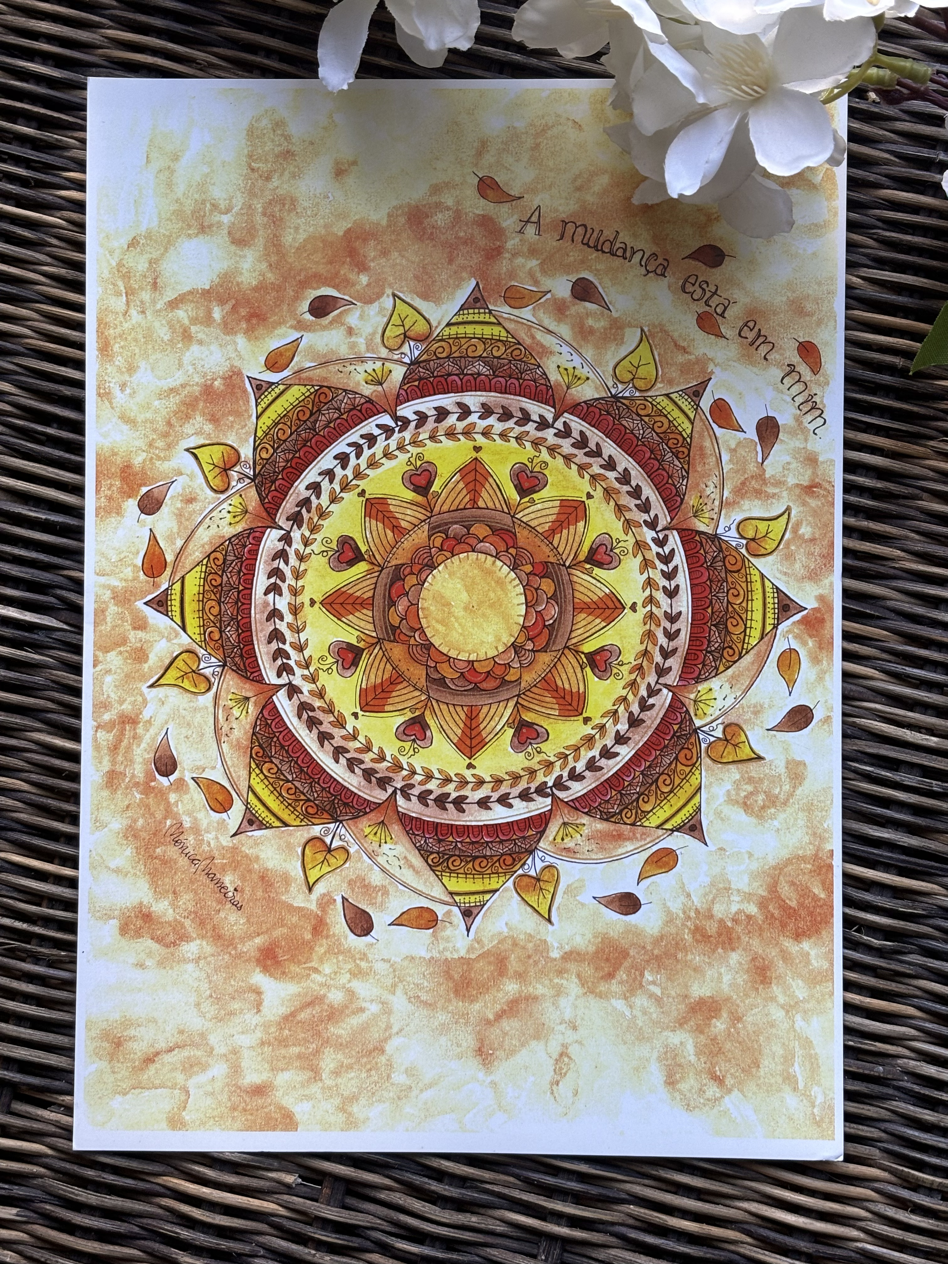 Mandala - " Renovação " de: Mónica Maneiras