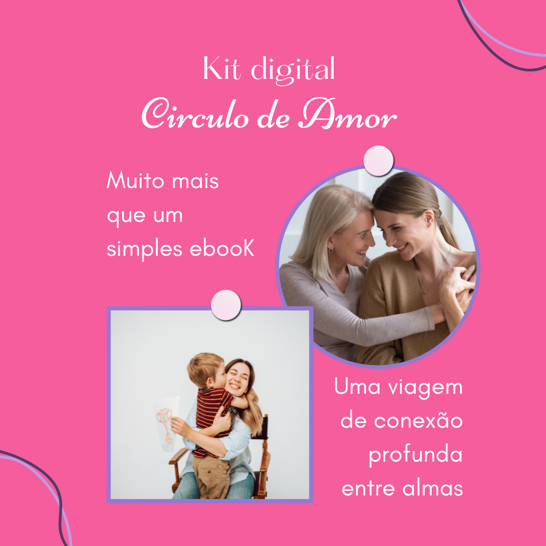 Kit Digital "Circulo do Amor " + Mandala Exclusiva Digital