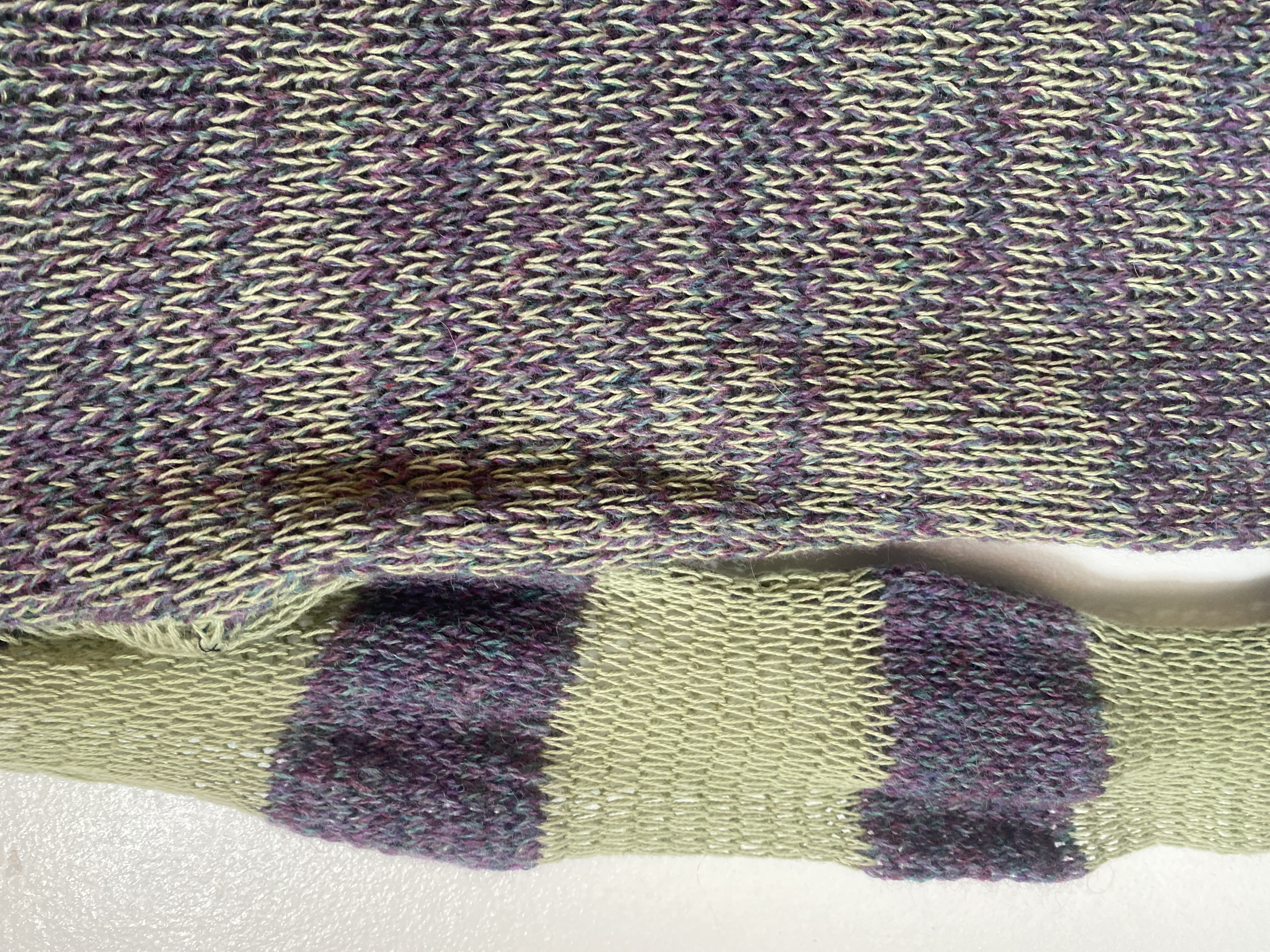The Foggy Dew Stripe-sleeve Top