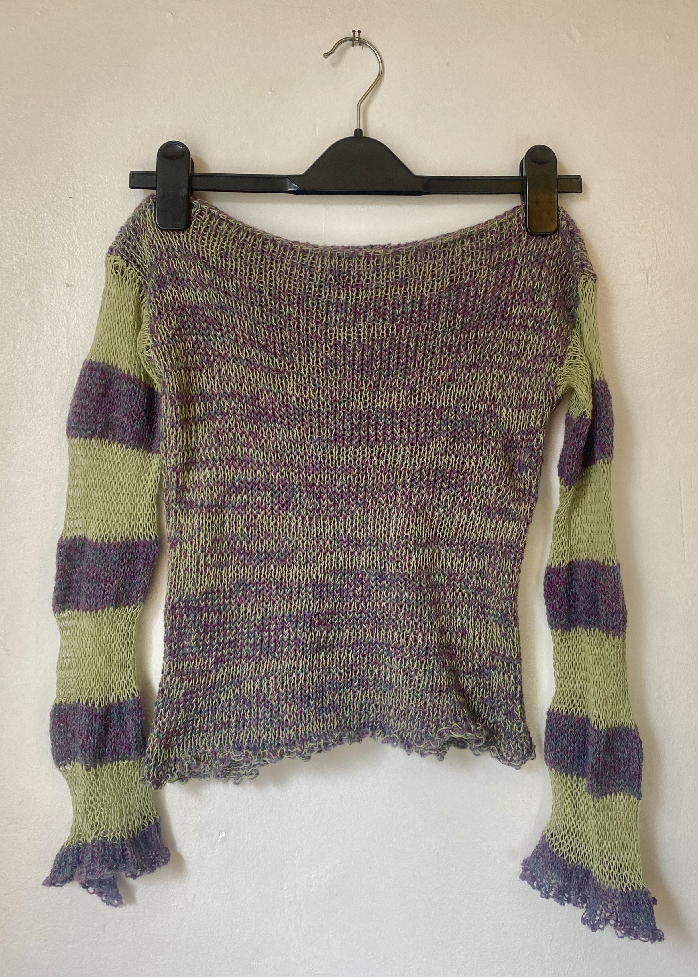 The Foggy Dew Stripe-sleeve Top