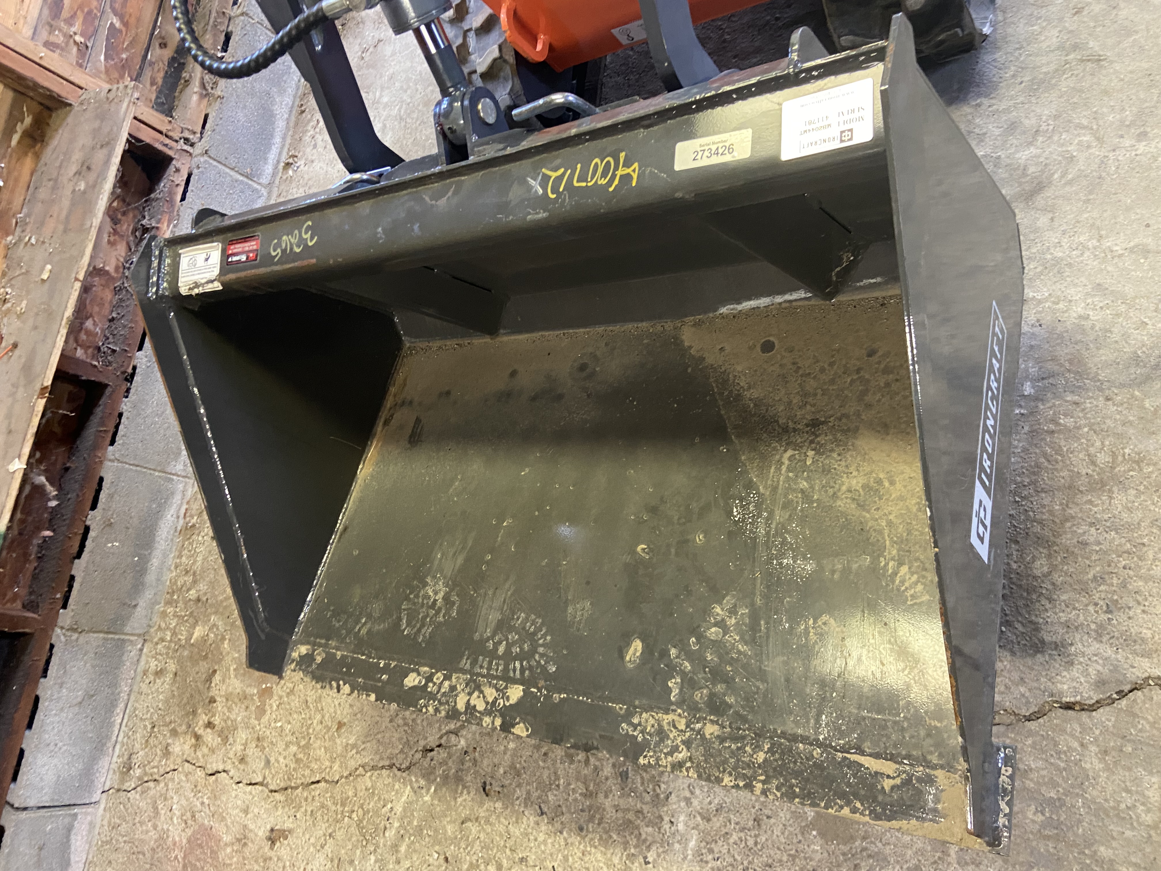 Brand New 44 Inch Bobcat MT Series Bucket by Iron Craft