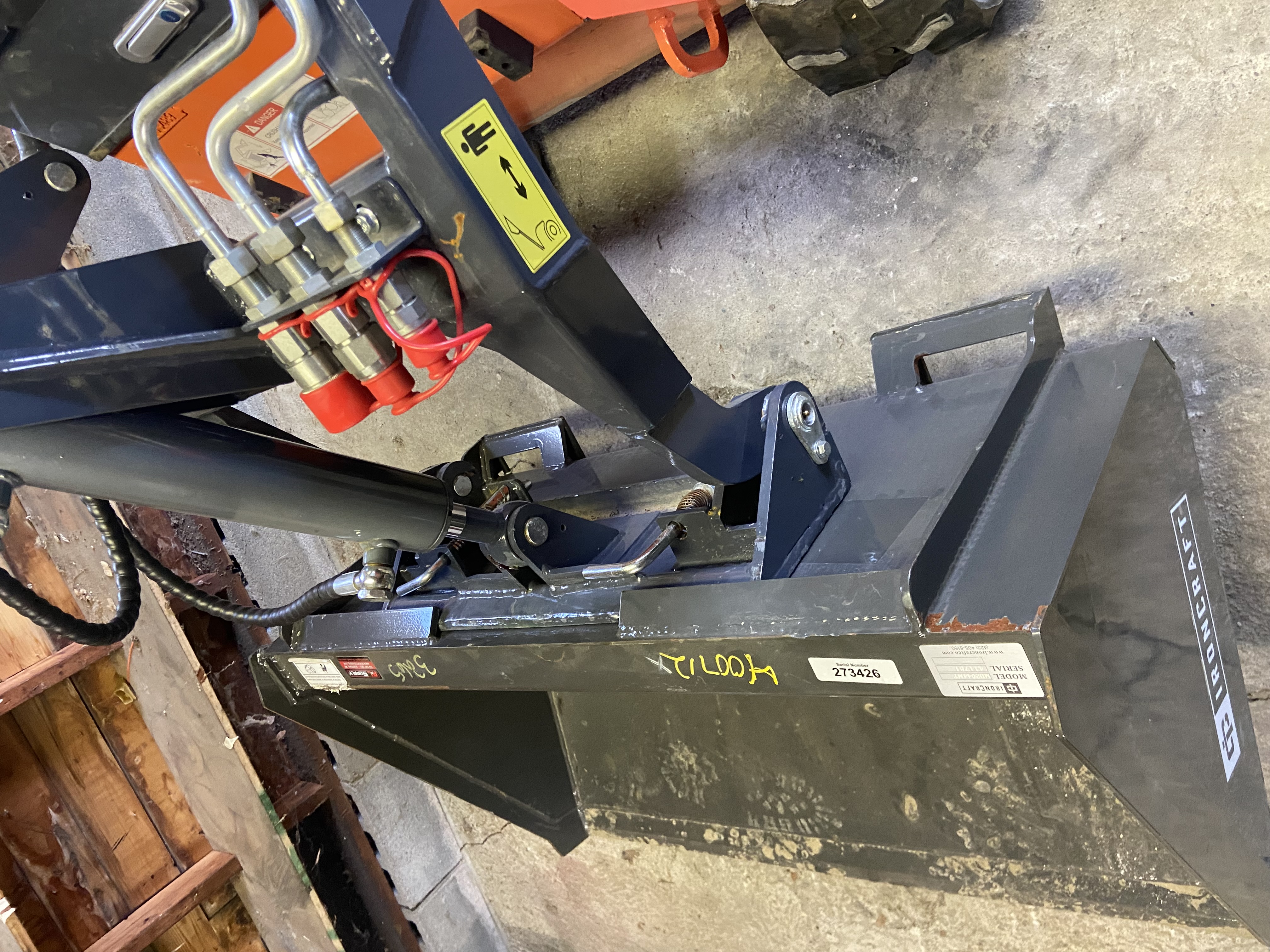 Brand New 44 Inch Bobcat MT Series Bucket by Iron Craft 