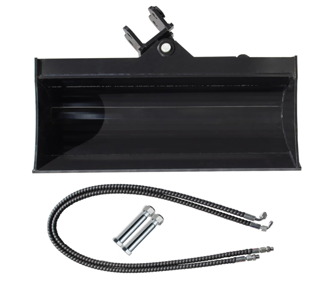 32 Inch Smooth Tilt Bucket for 1 Ton Excavators