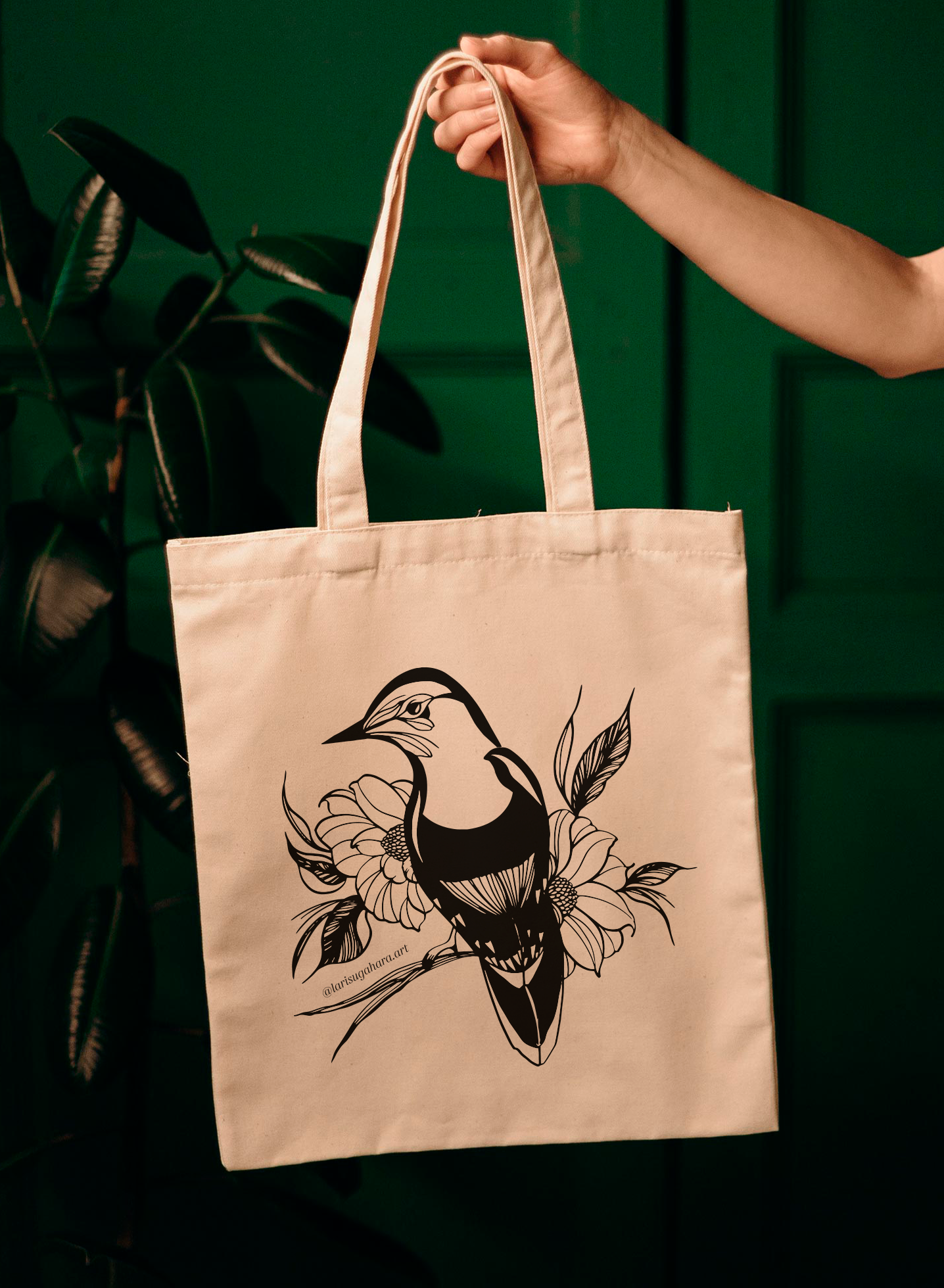 Ecobag Passarinho