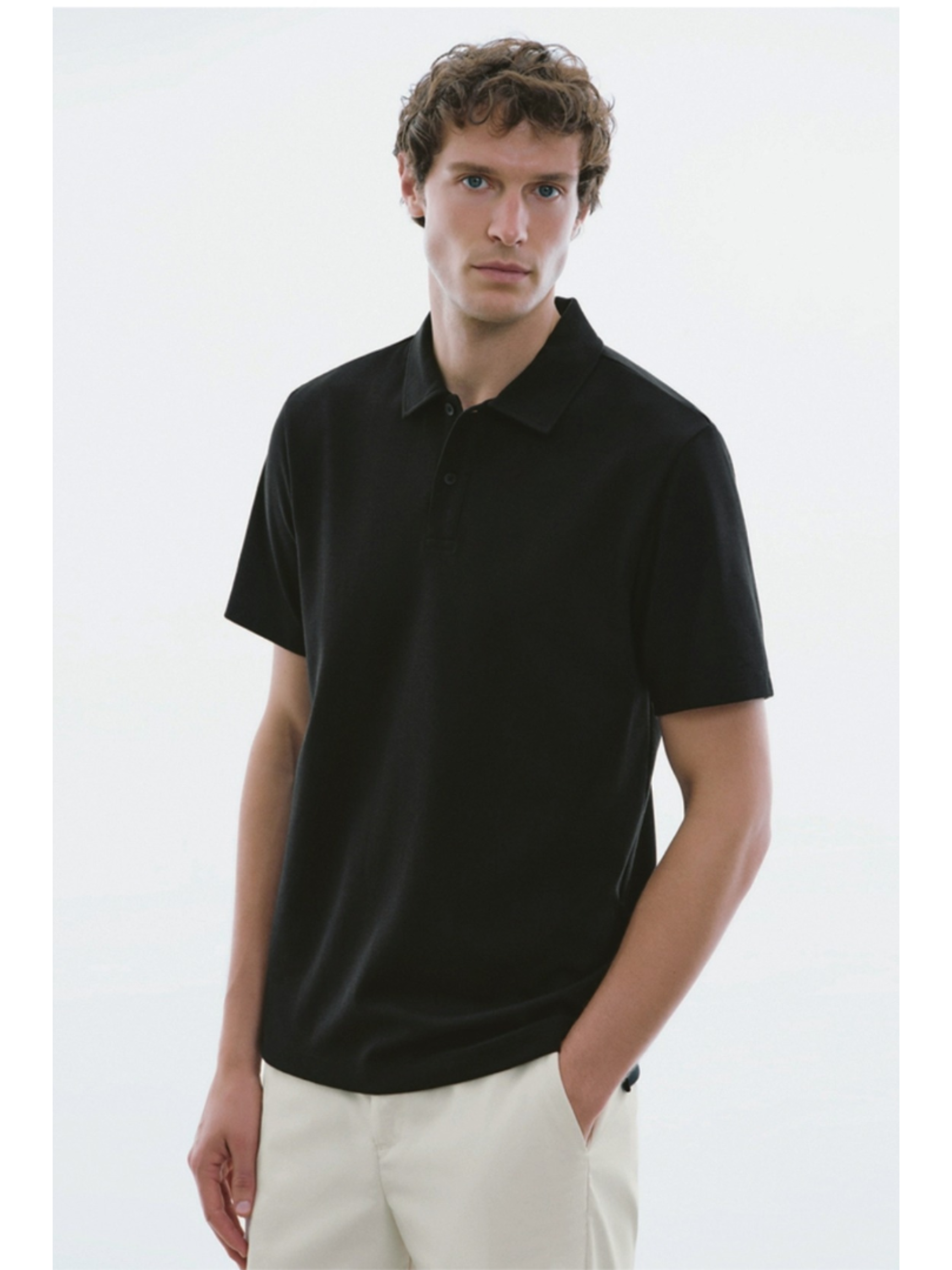 Classic Black Polo Shirt