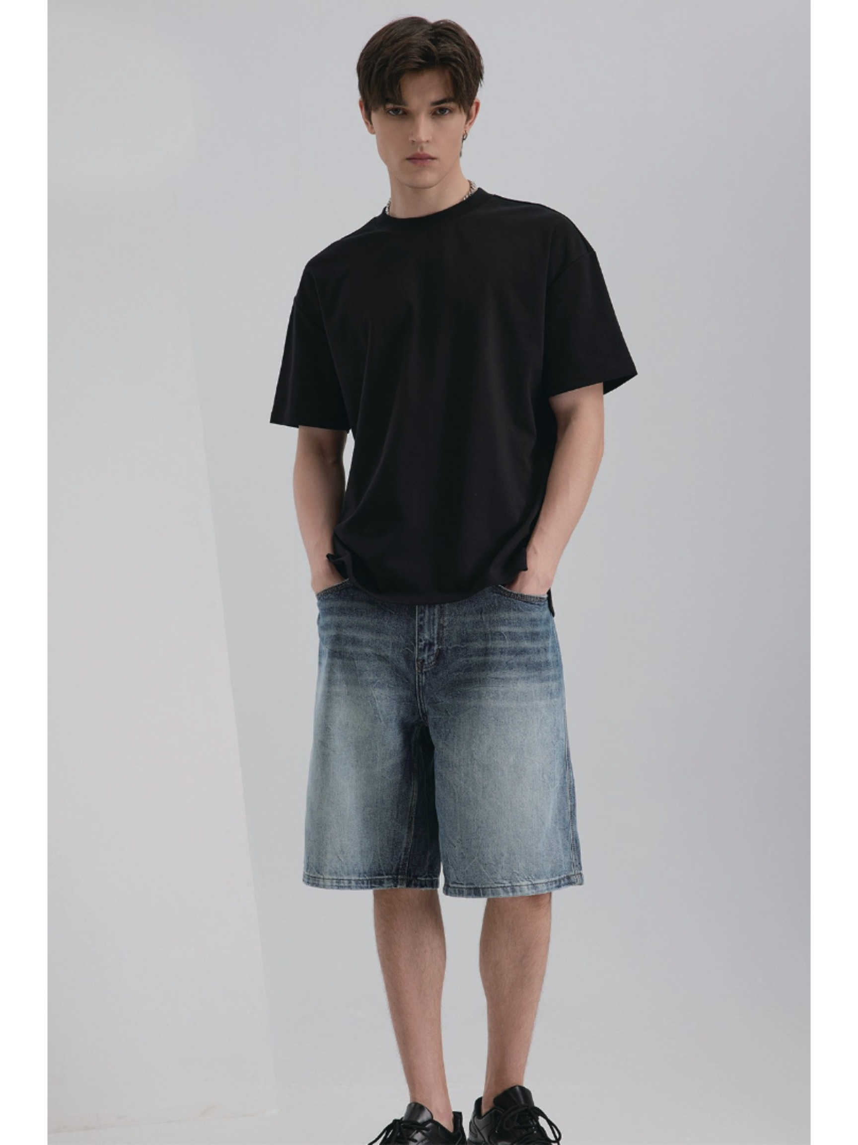 Black Casual T-Shirt