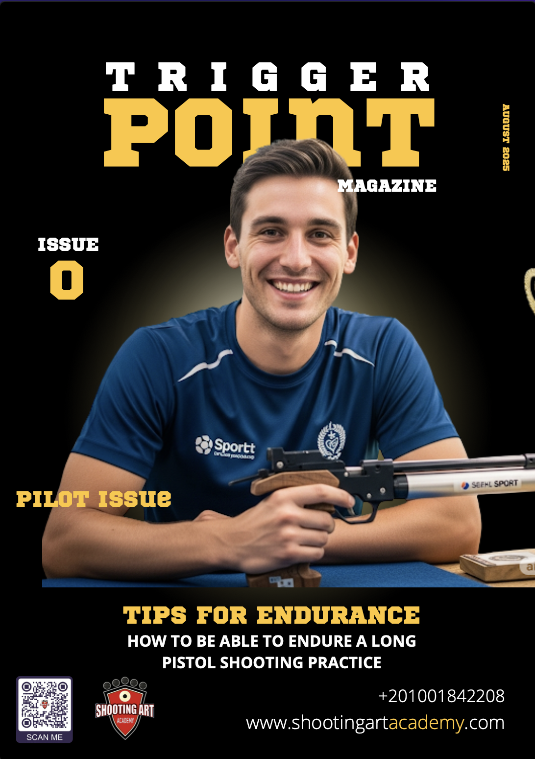 Trigger Point Magazine pilot issue ( EN - AR ).