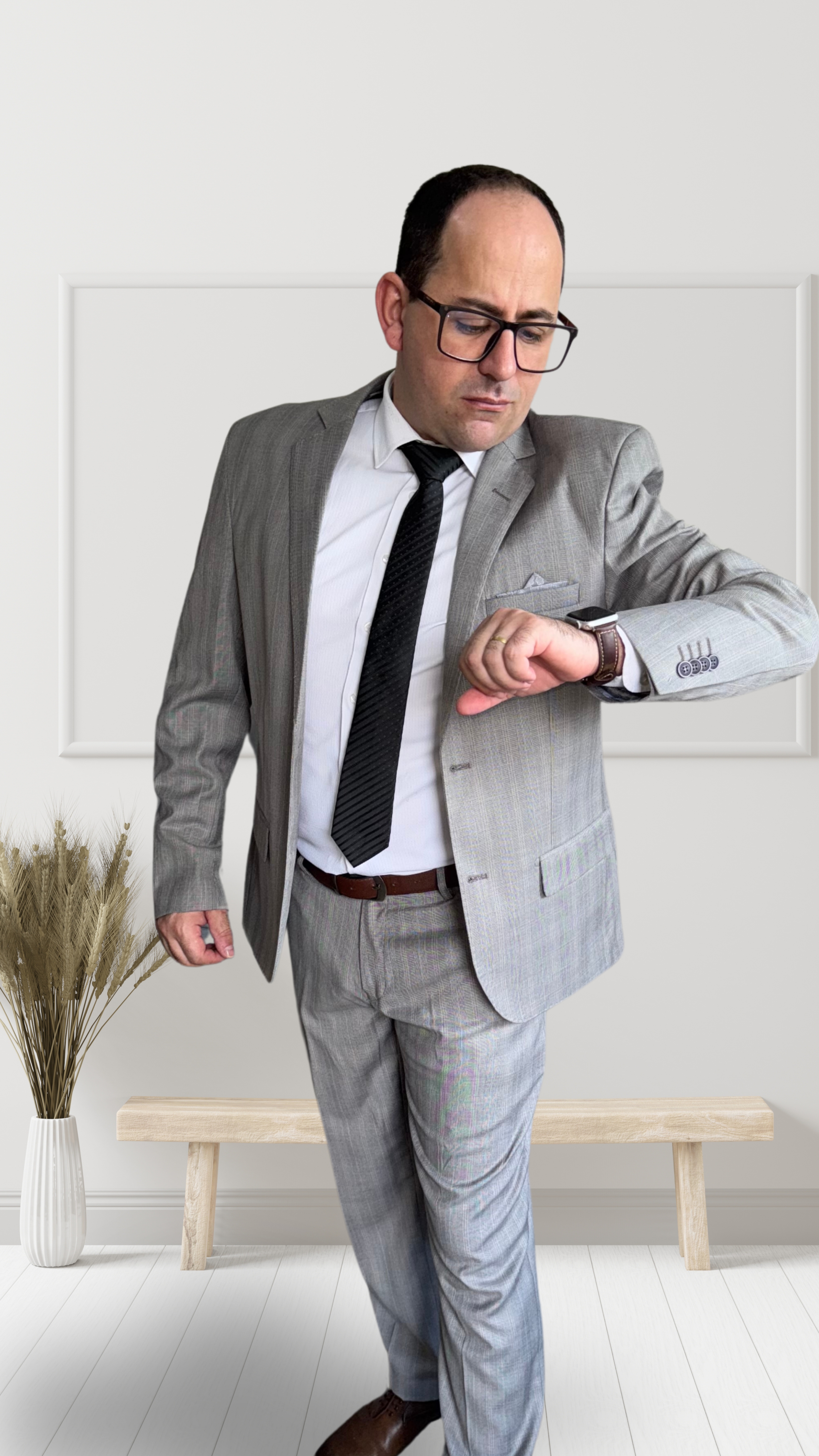 Terno JC Cinza Gales