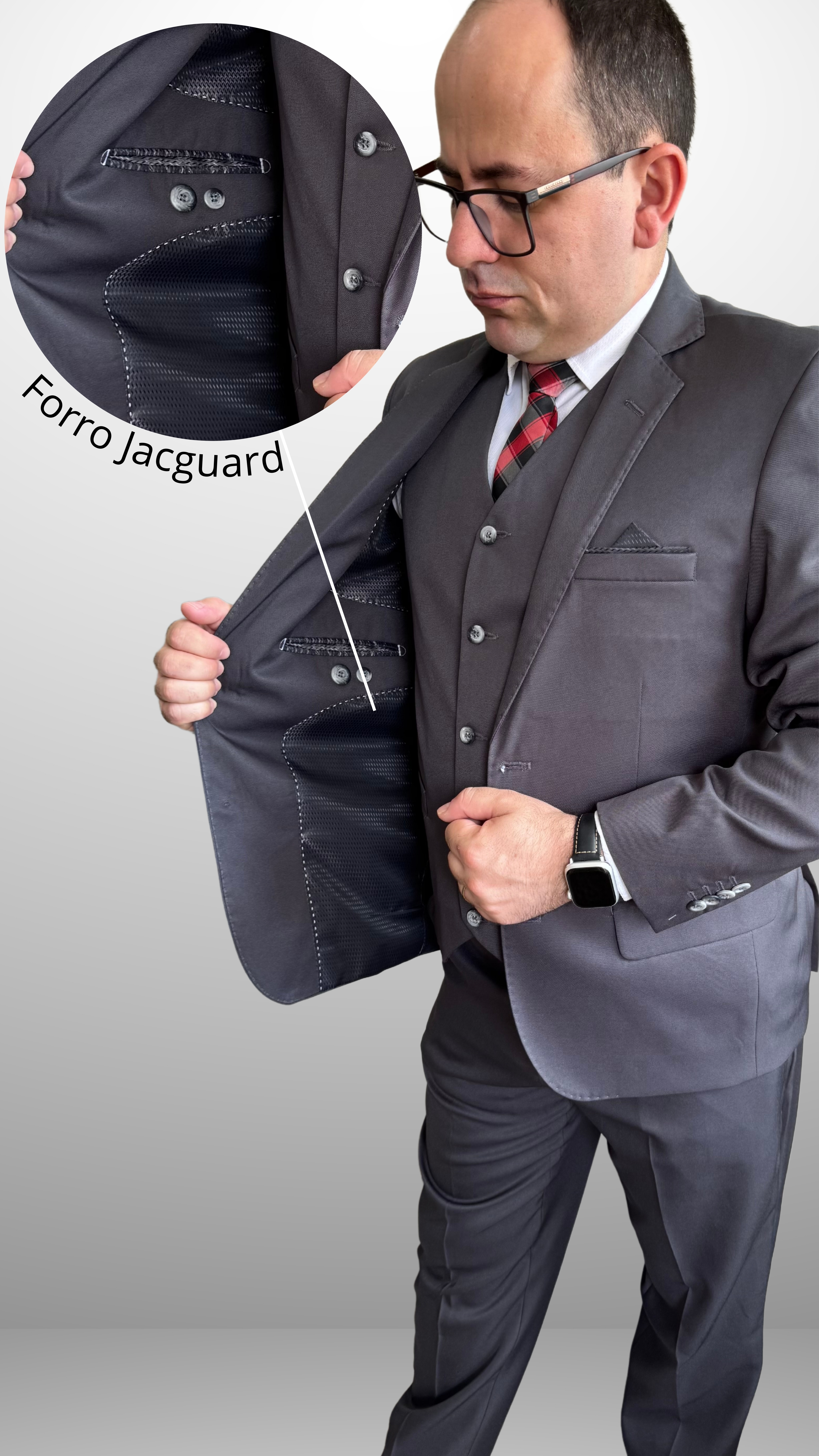 Traje Elegance Grafite