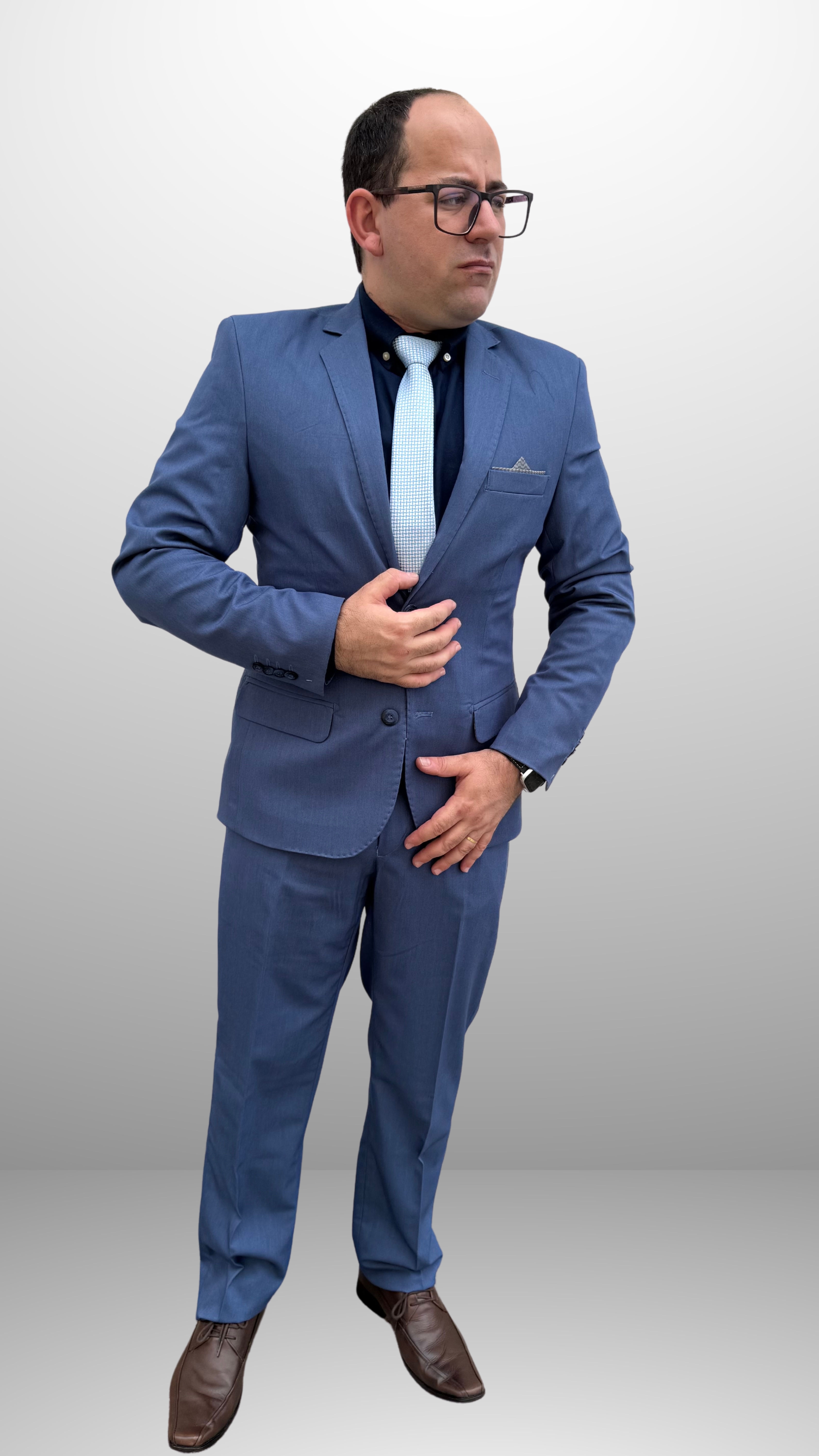 Terno JC Azul Névoa 