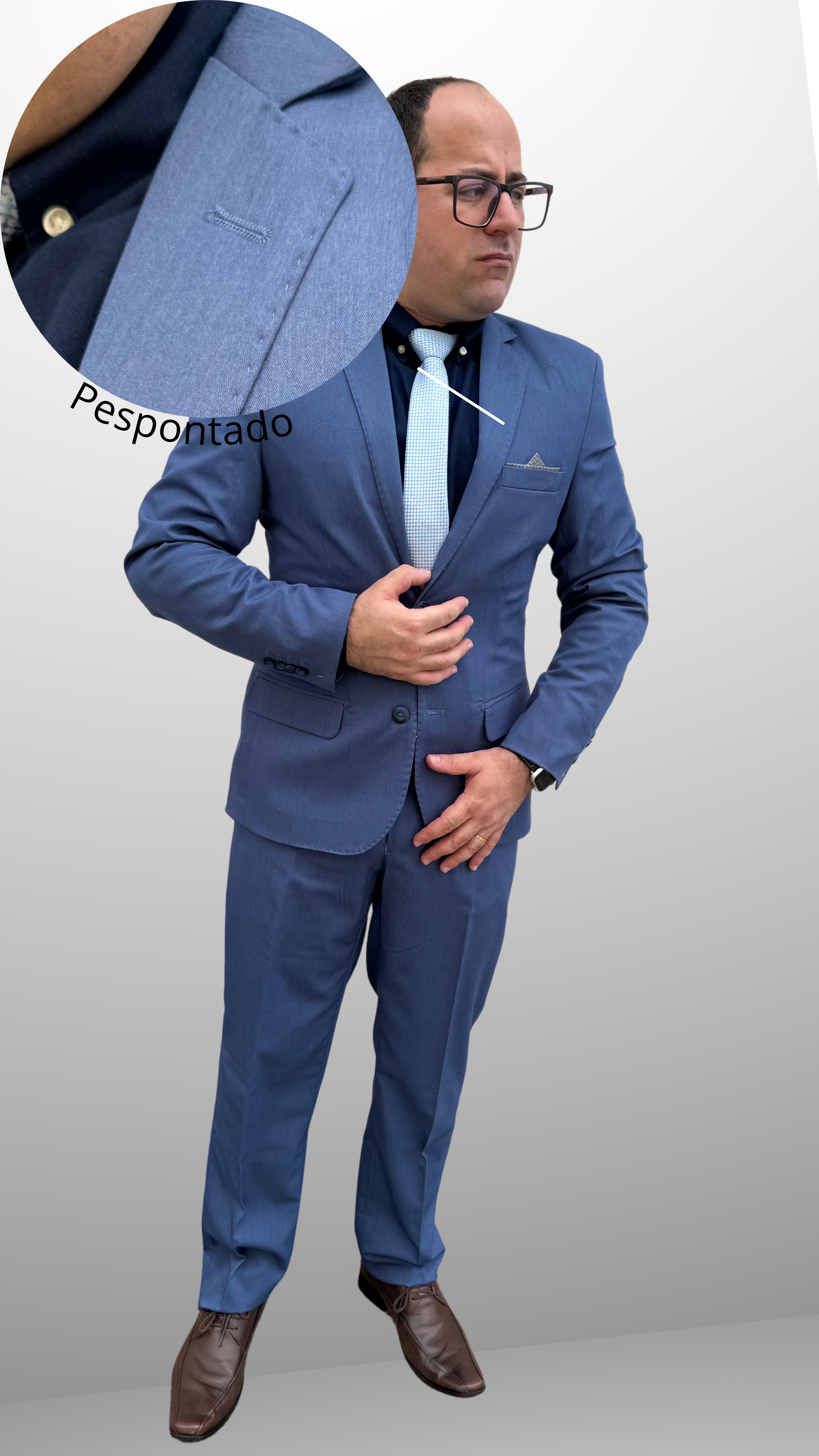 Terno JC Azul Névoa 