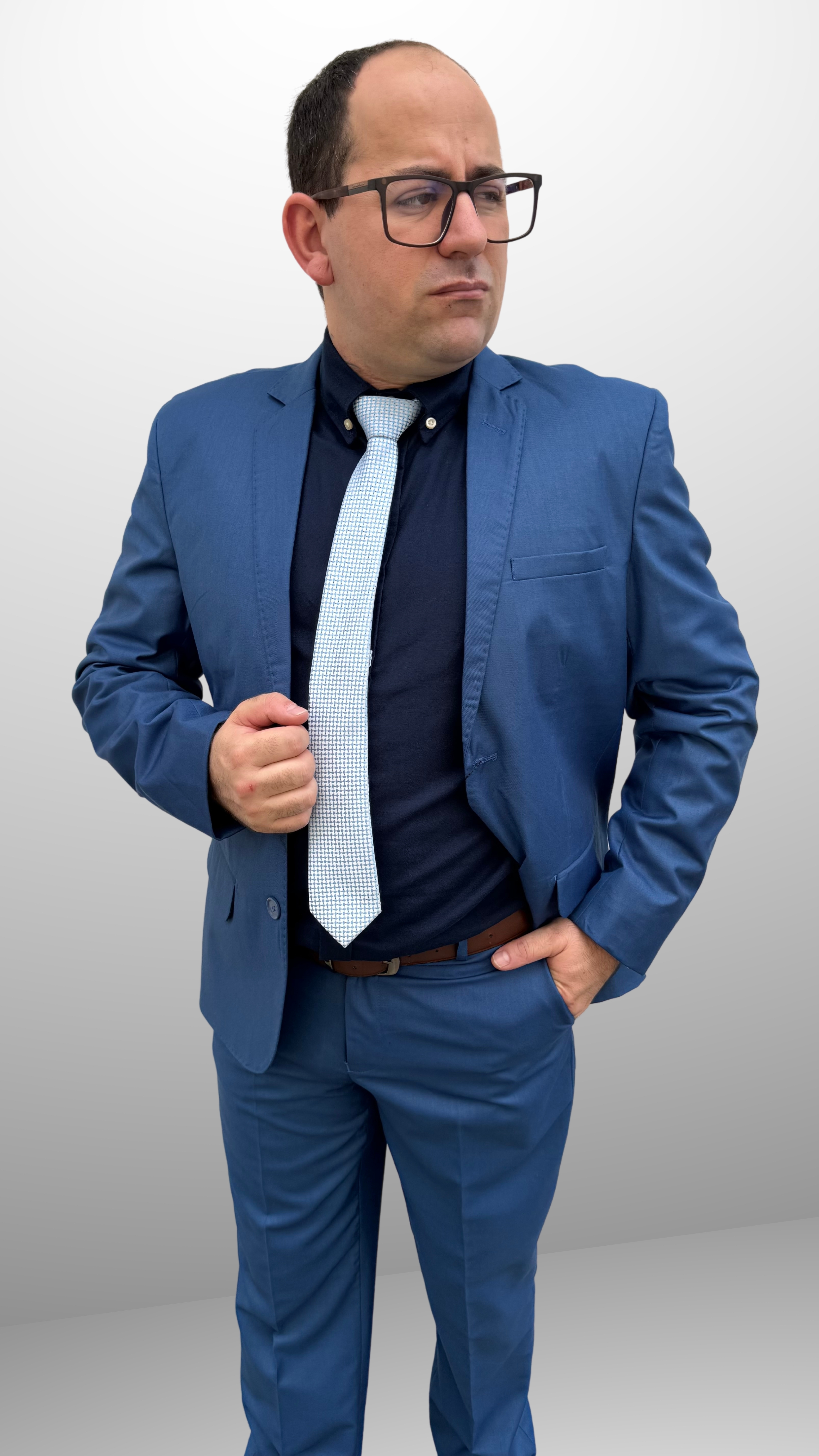 Terno JC Azul Cobalto