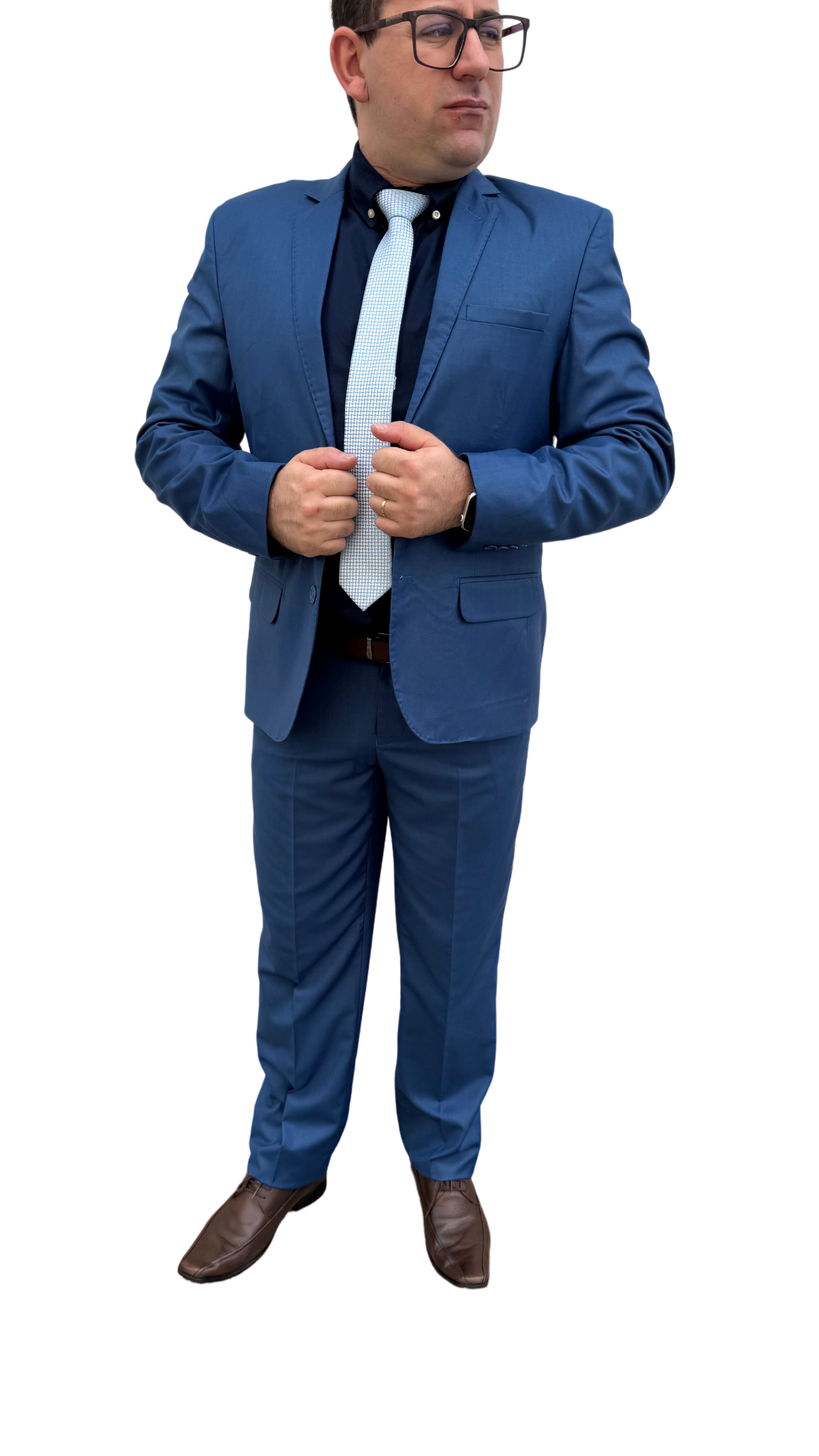 Terno JC Azul Cobalto