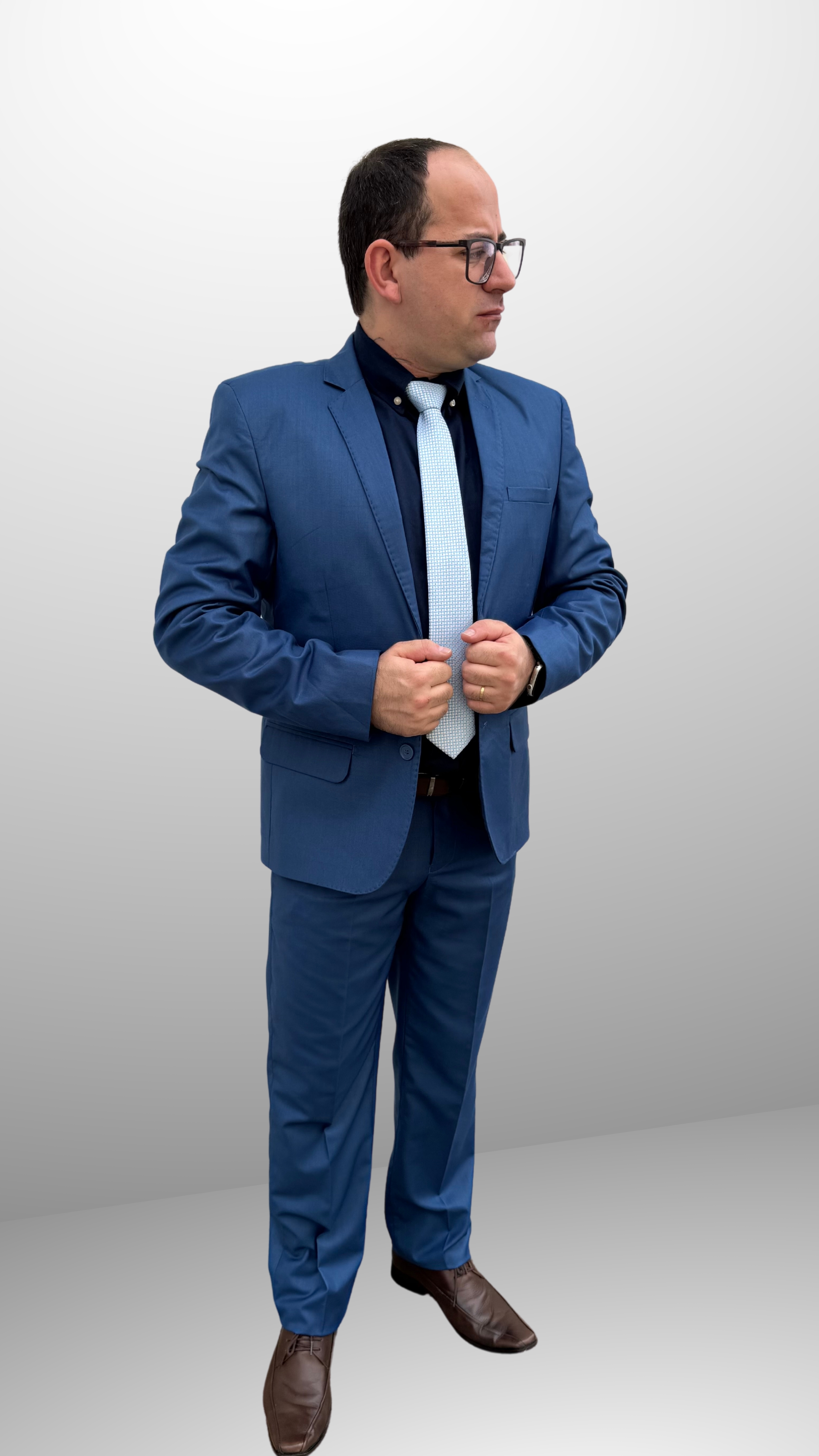 Terno JC Azul Cobalto