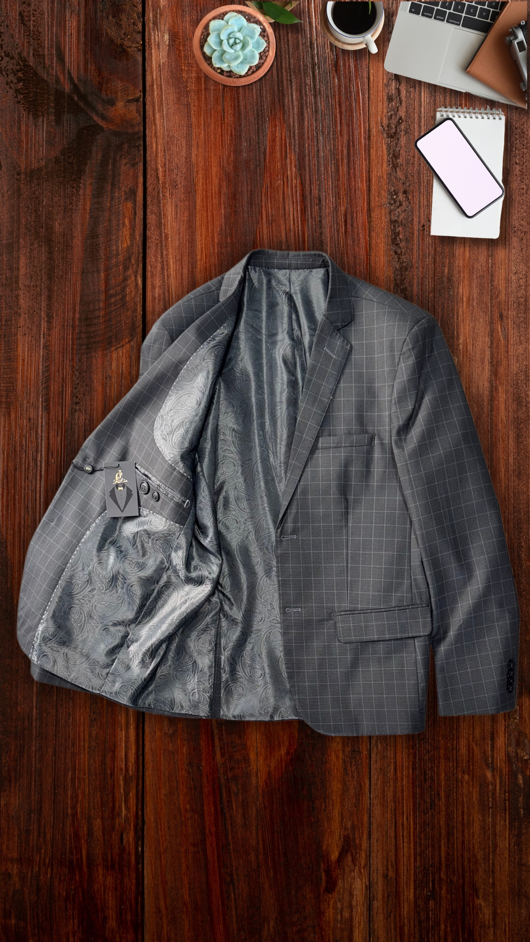 Terno JC Black Gales