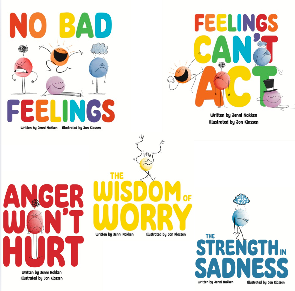 Set of 5 Emotions Books