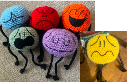 Crocheted Plushies Set of 6