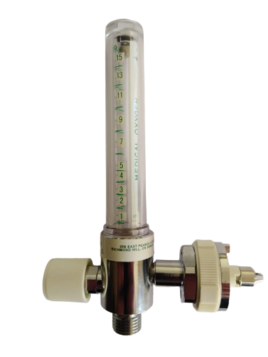 Flujómetros de O₂ 0-15 l/min 