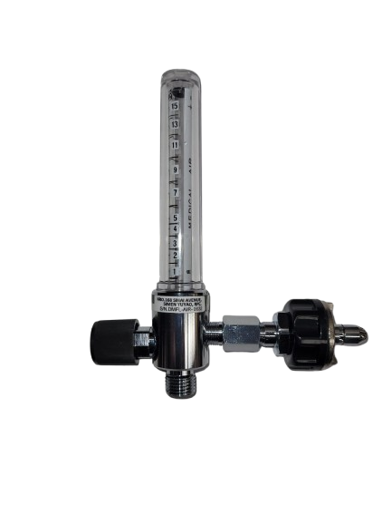 Flujometro de Aire Medicinal  0 - 15 L/min