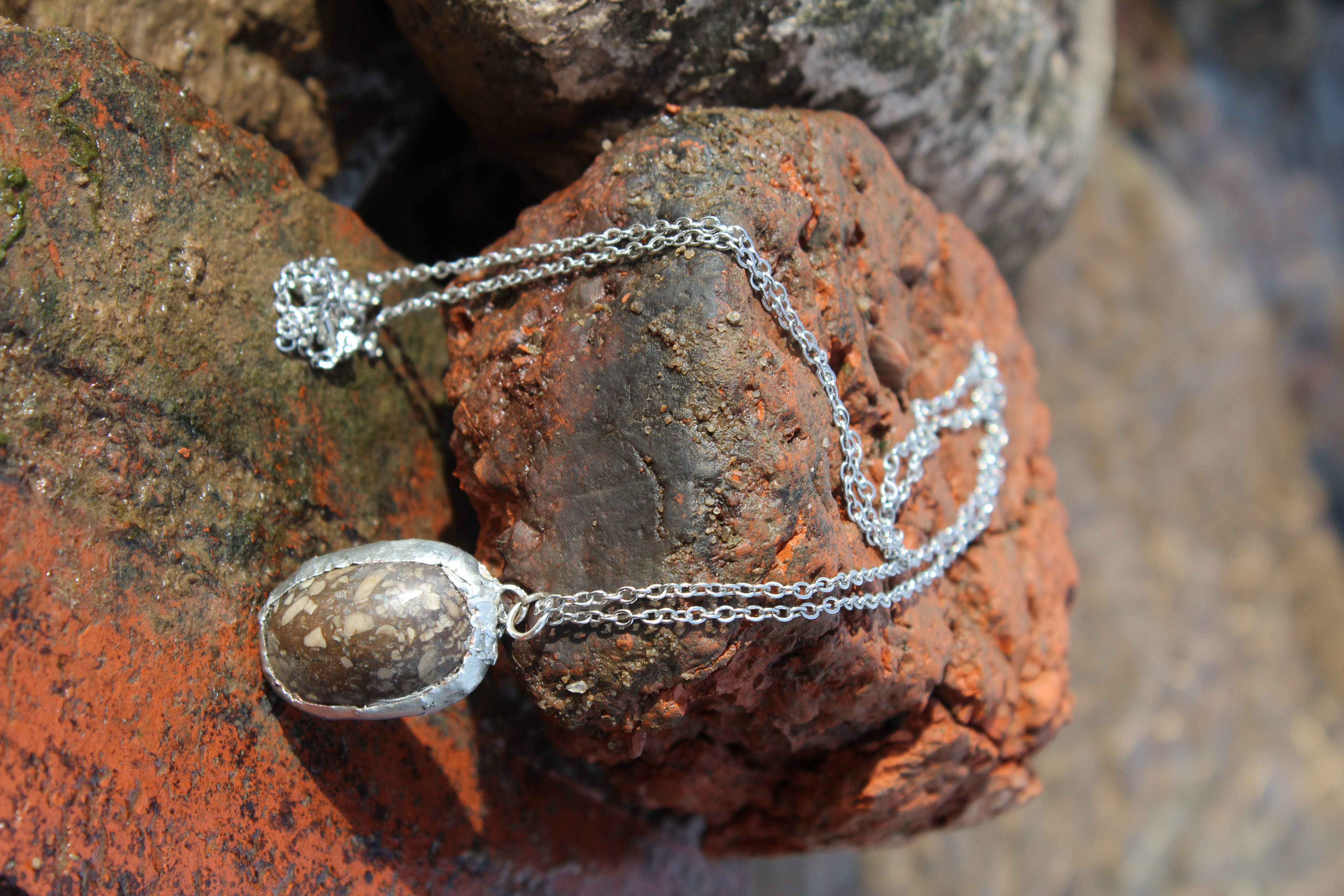 Echo Fossil Necklace