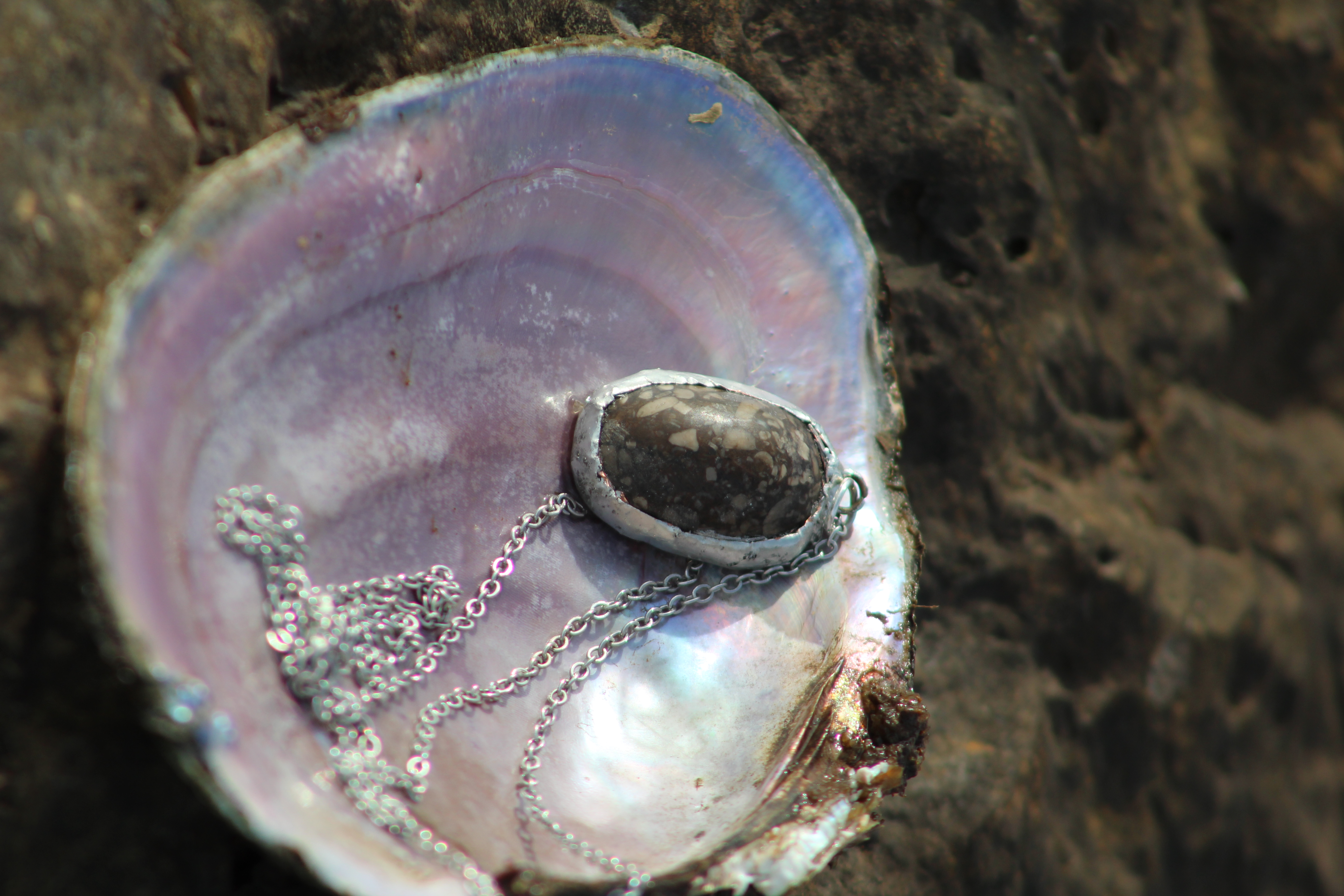 Echo Fossil Necklace