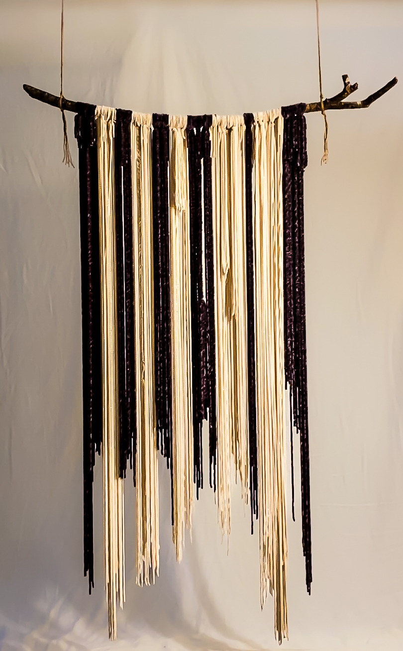 Purple Sparkly Wall Hanging