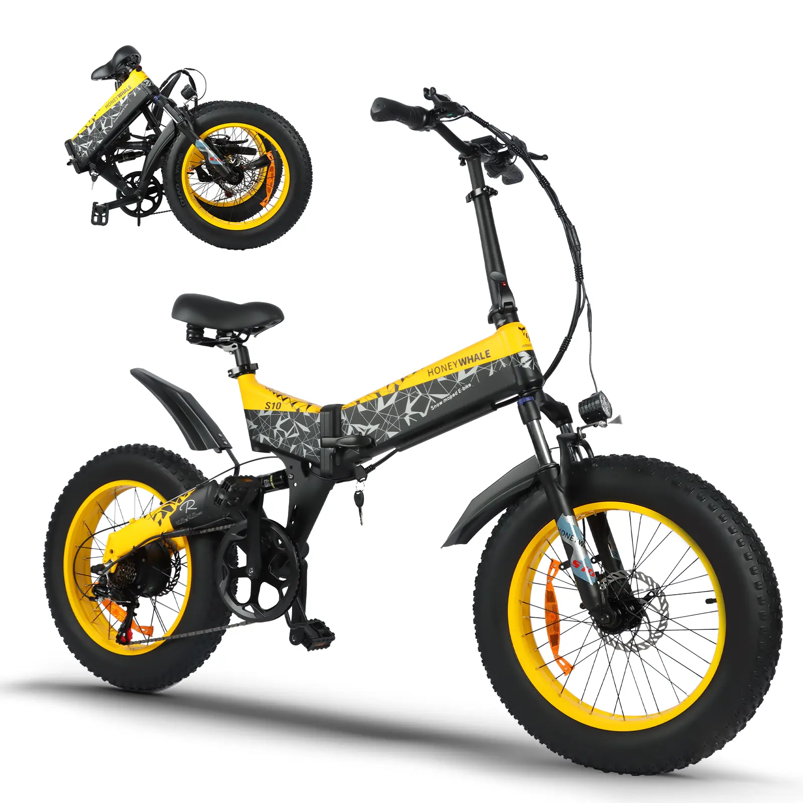 Bici eléctrica S10 Honey Whale