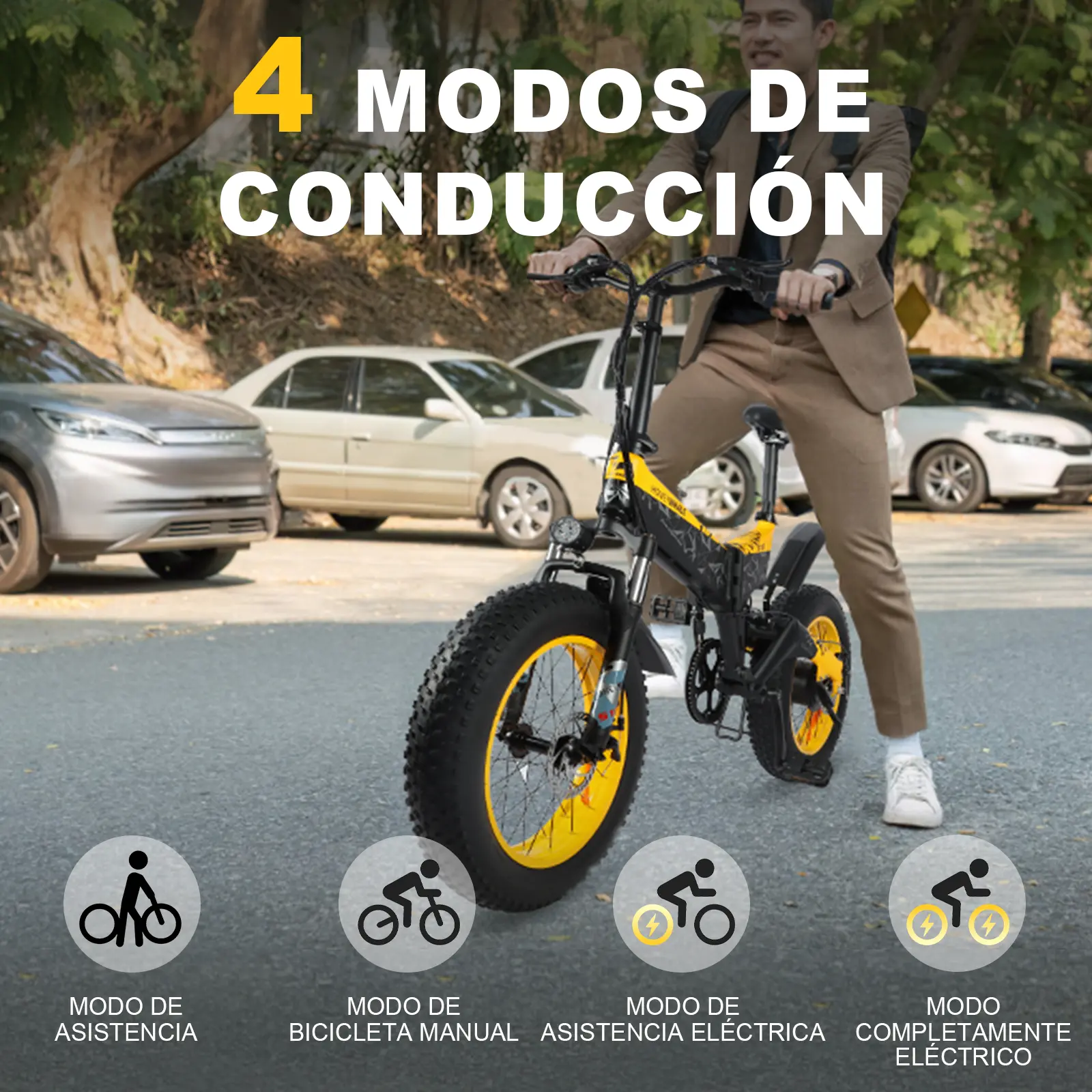 Bici eléctrica S10  Honey Whale