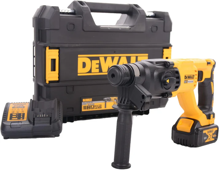 DeWalt 18V DCH133M1-GB 26mm Brushless SDS+ Hammer, Yellow/Black, 3 Year Warranty