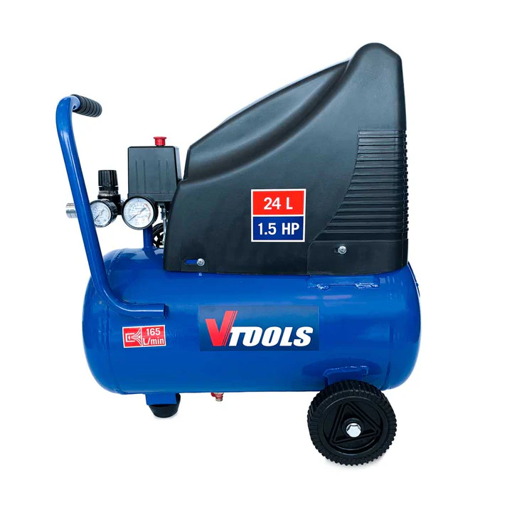 VTOOLS Portable 24 Liter Air Compressor For All Size Tires