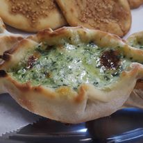 Spinach Cheese pies (Dozen 12 boats)