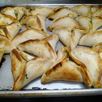 Spinach pies (Dozen 12 boats)